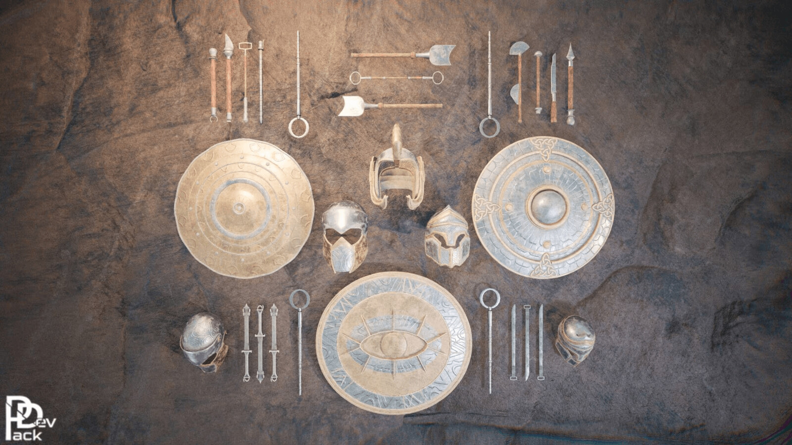 Spartan Weapons V2 / 23+ assets