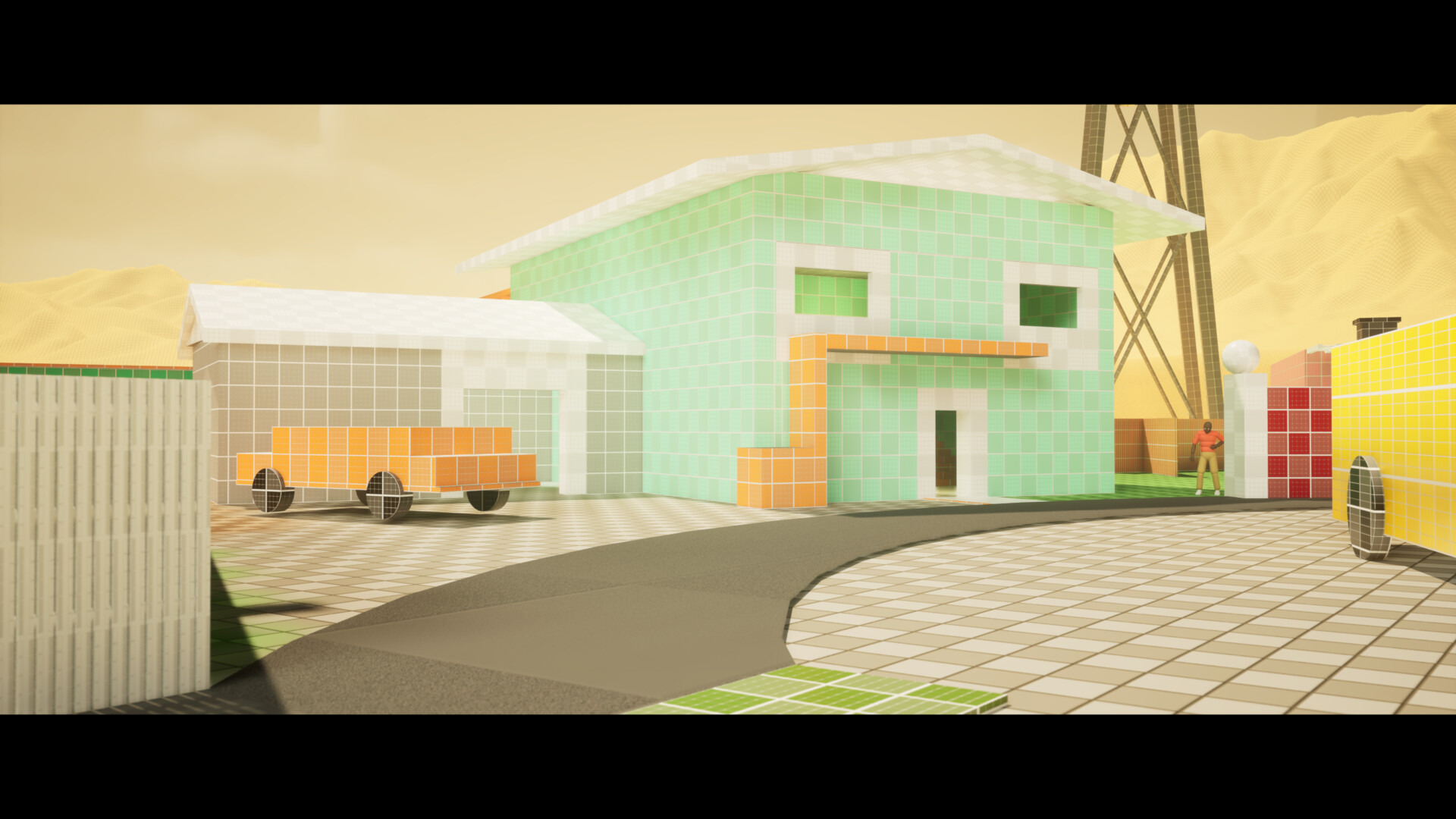 Yagiz Erdemir - Cod: Black Ops 1 Nuketown Blockout Level Design