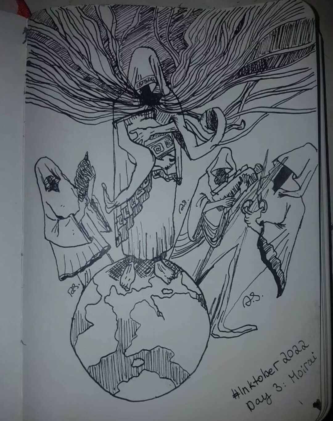 line art (ink)