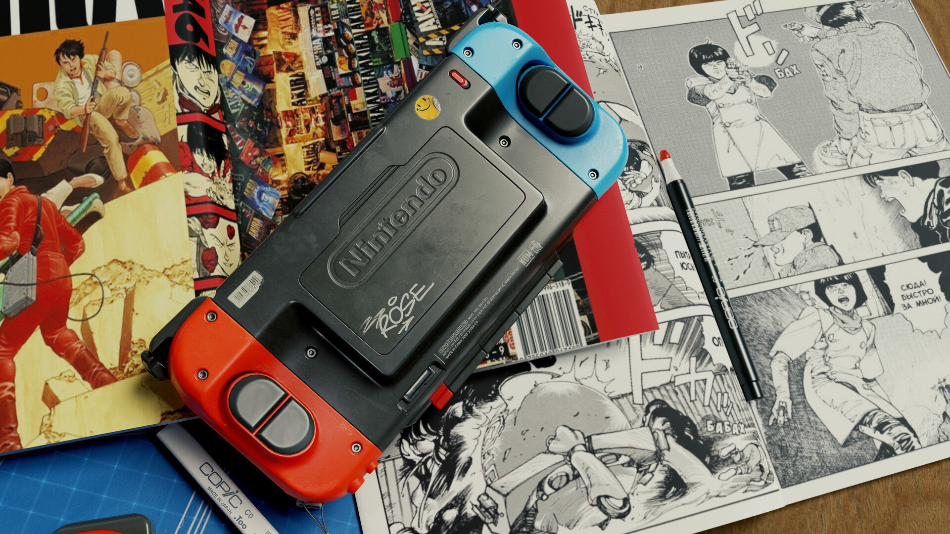 Nintendo Switch - akira Akira Classic Biker Nintendo Switch 2 Switch 2 Skin – Anime