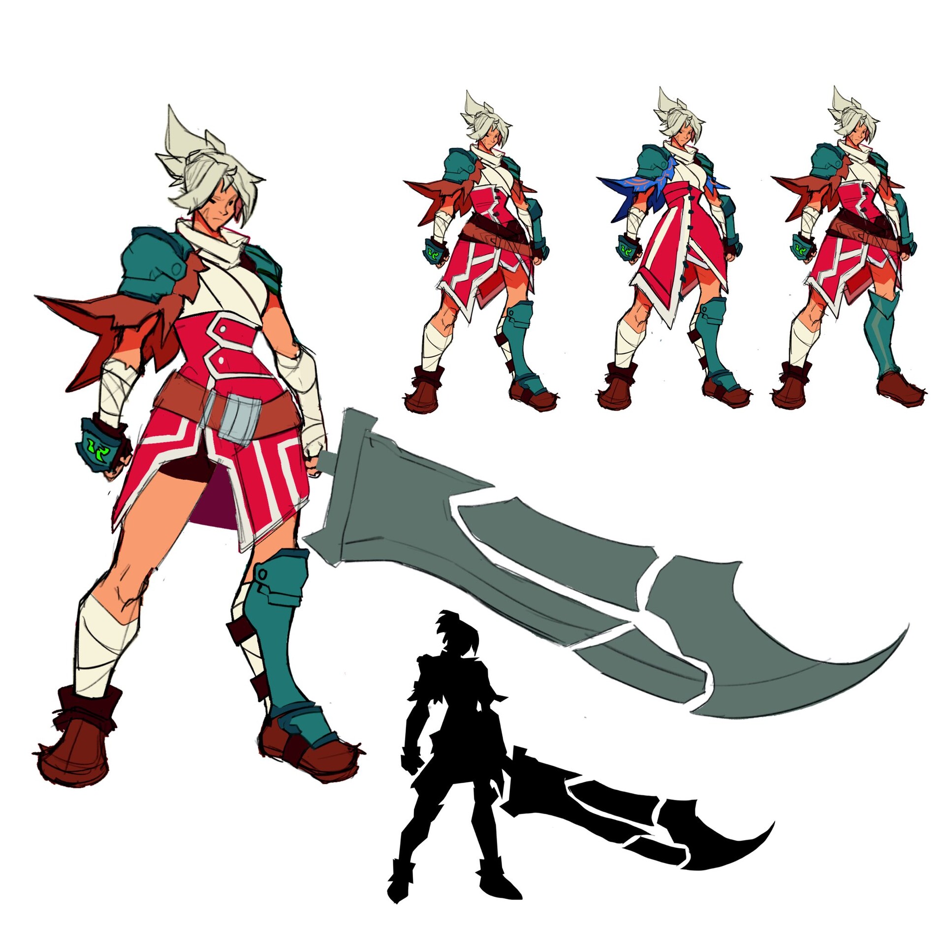 jeremy morel muñoz - Riven 2xko Fan art