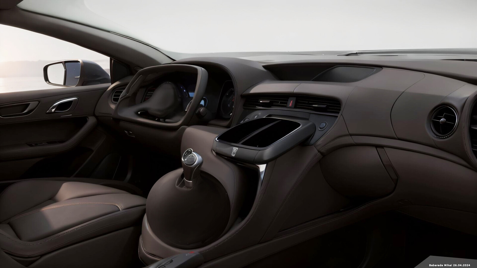 Automotive interior dashboard