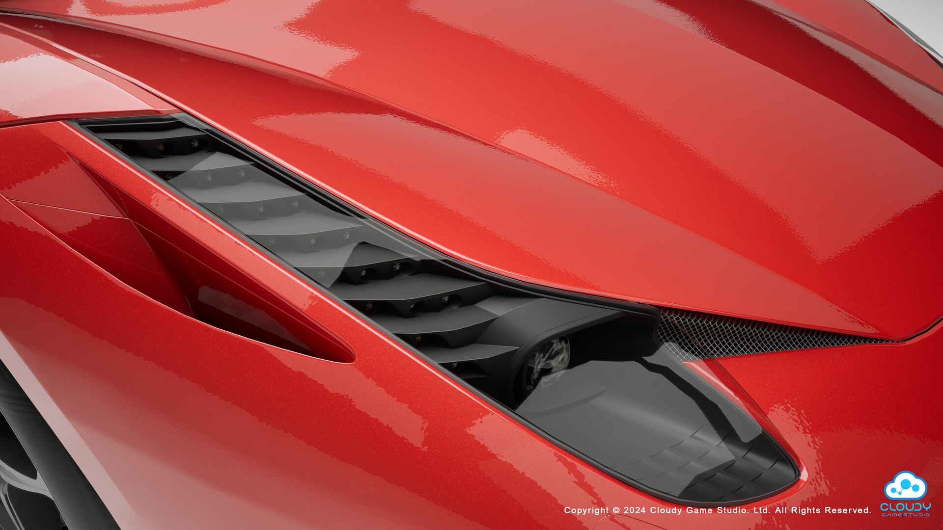ArtStation - 3D Vehicle - Ferrari 458 Italia