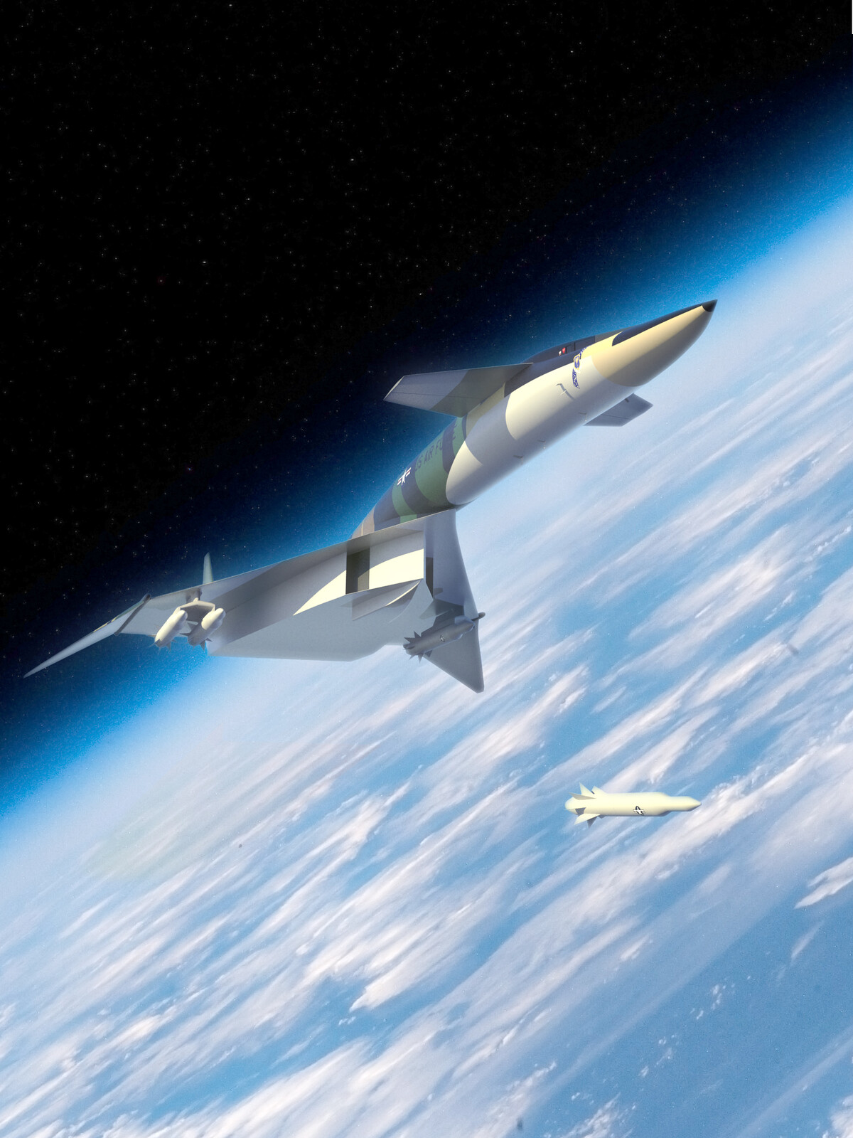 B-70 in action