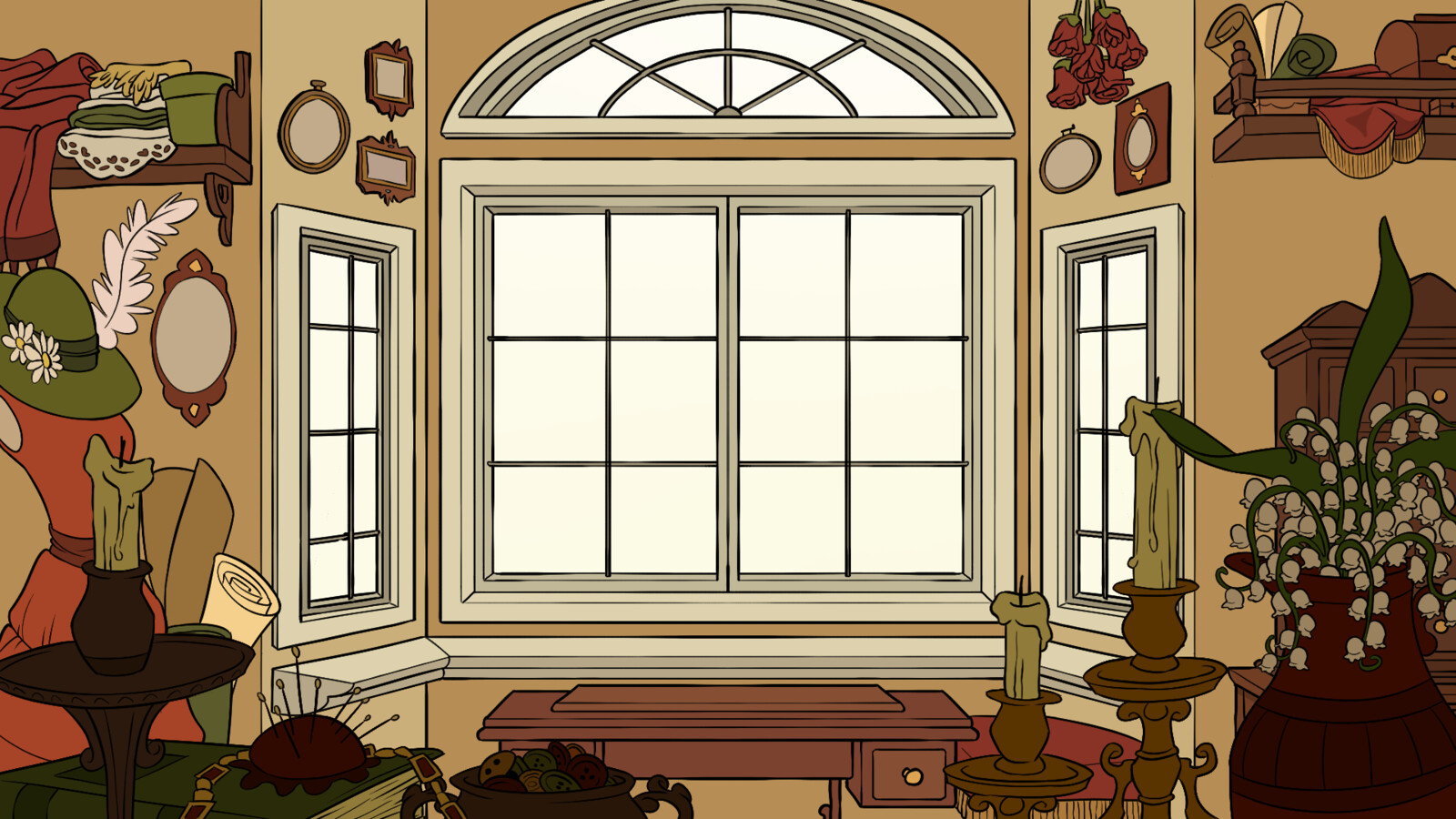 Color blocked bg