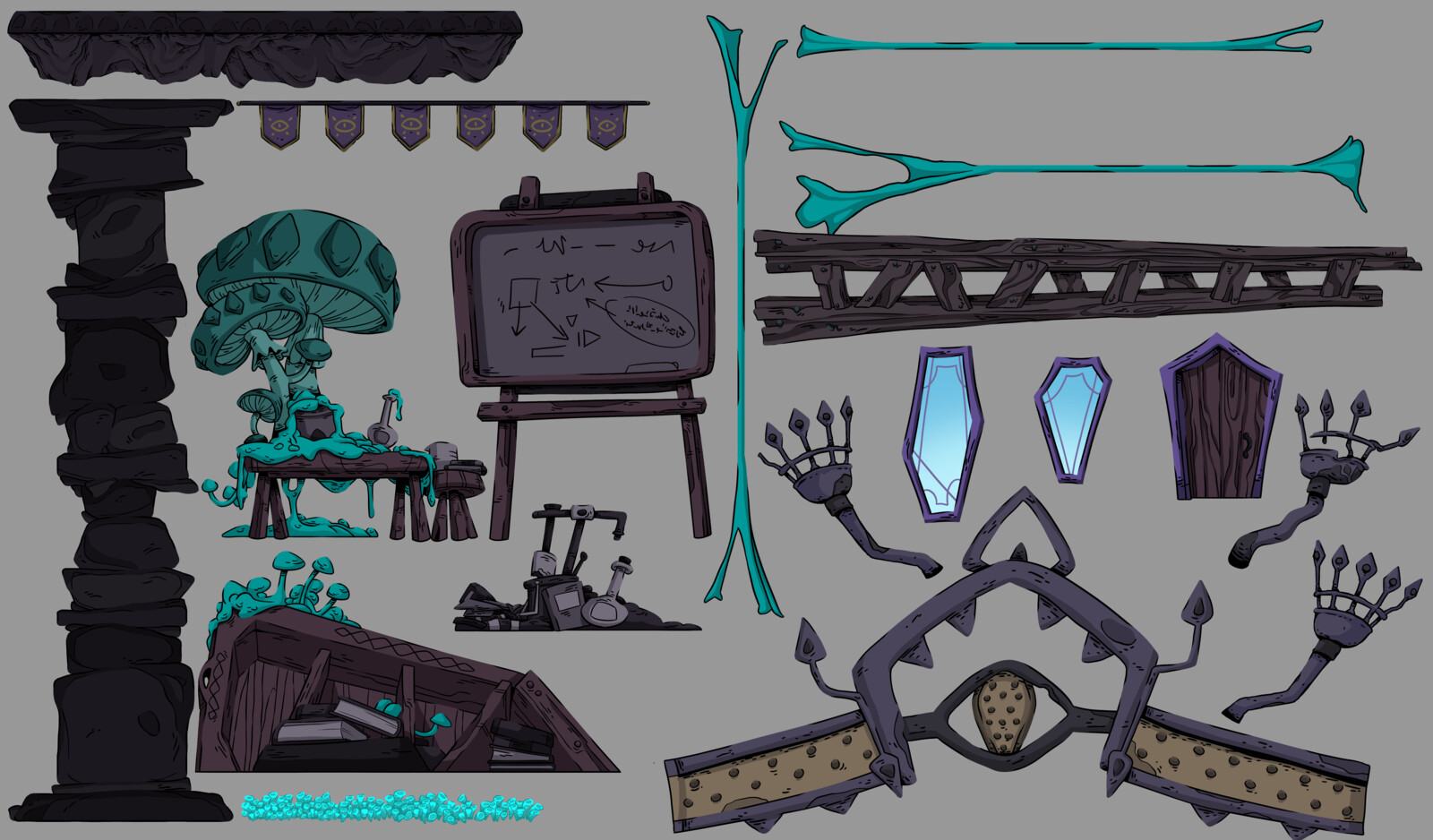 Gloomy Burrows Biome