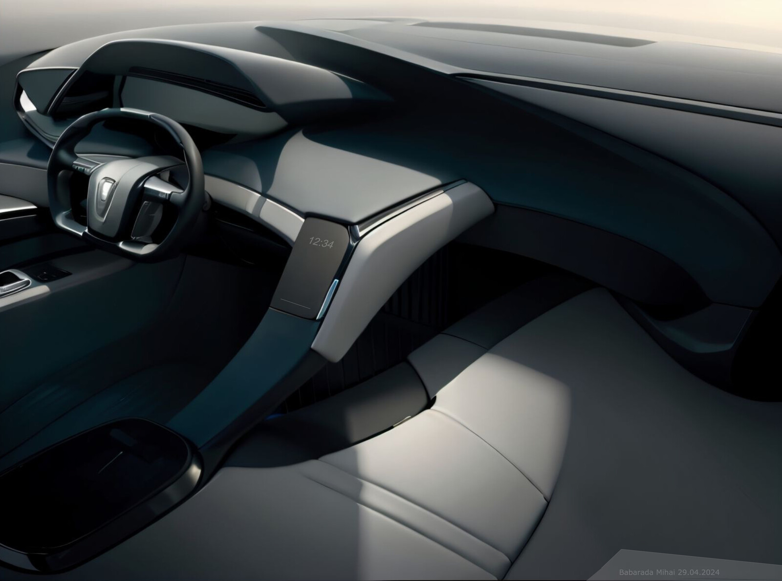 Automotive interior dashboard