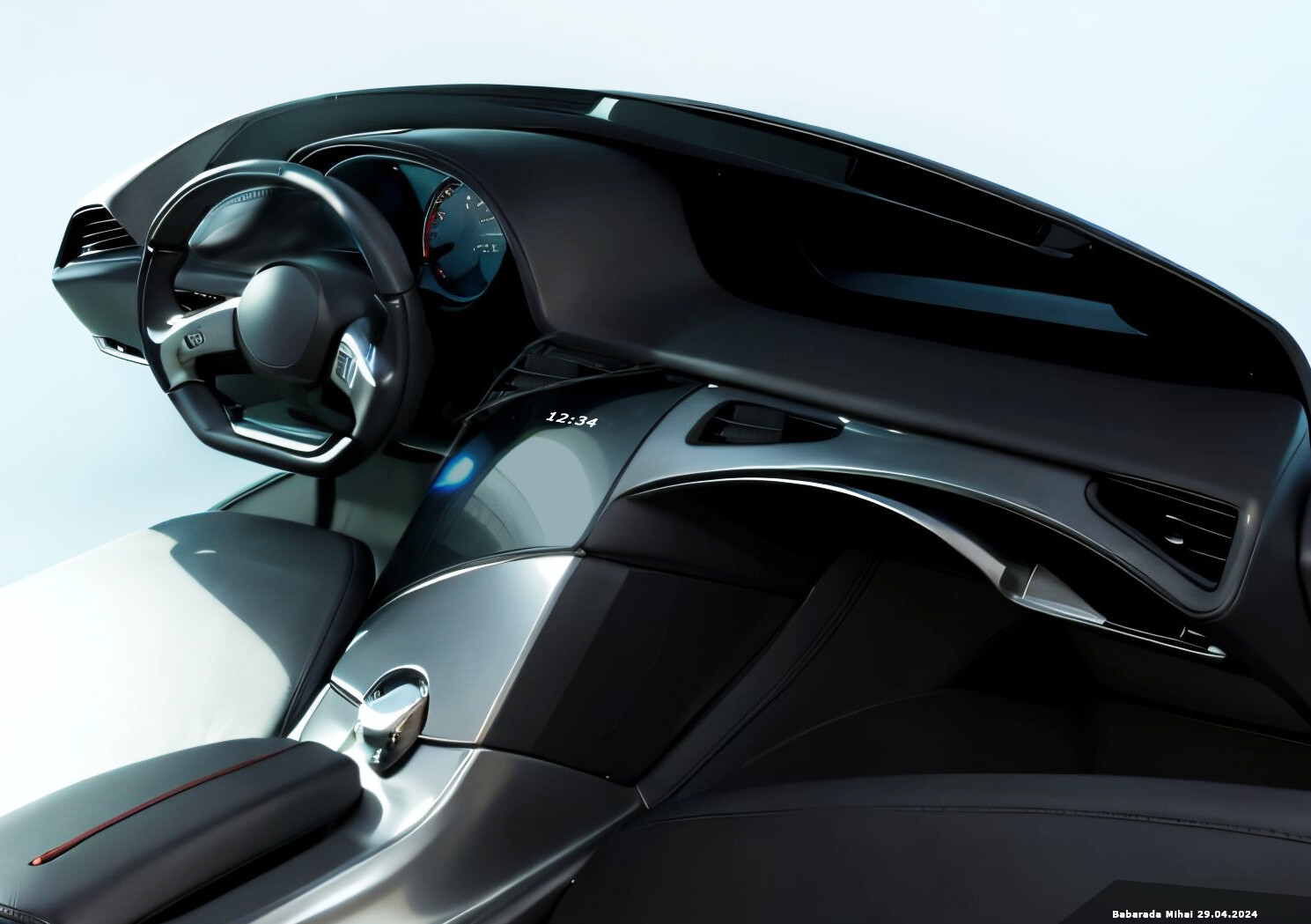 Vader automotive interior dashboard