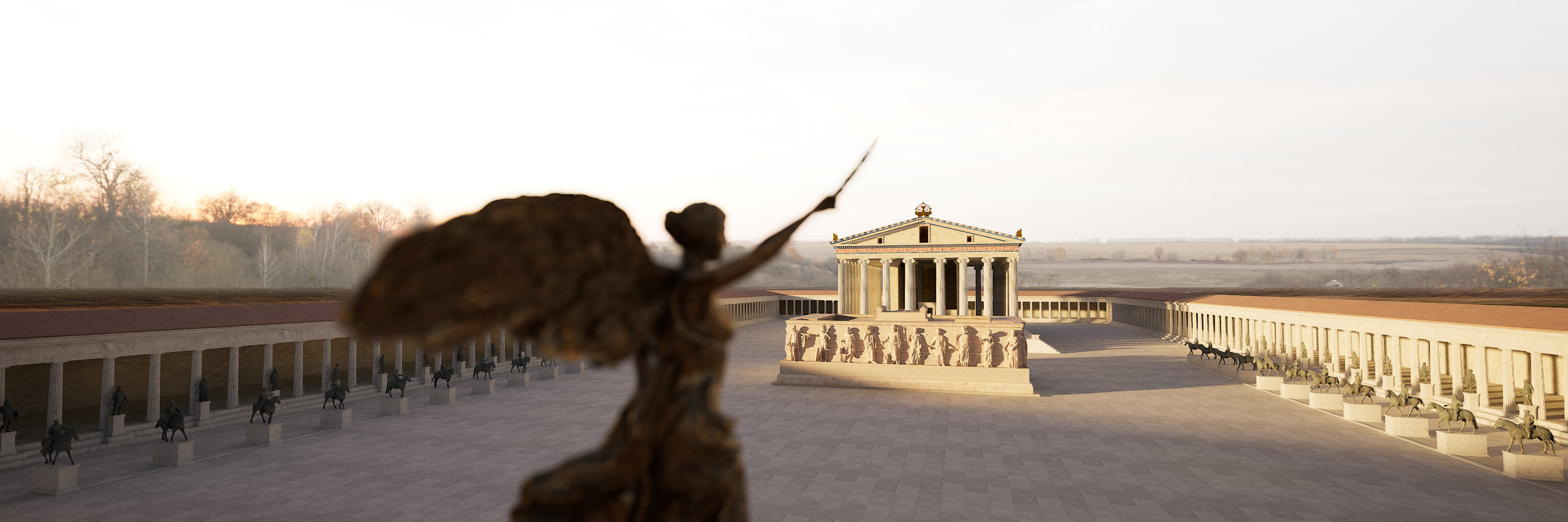 Nike Triumphal Arch, Magnesia on the Maeander Temple of Artemis Leukophyrene