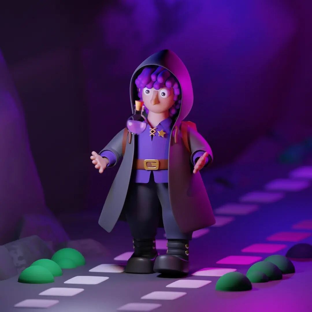 ArtStation - Magical Character