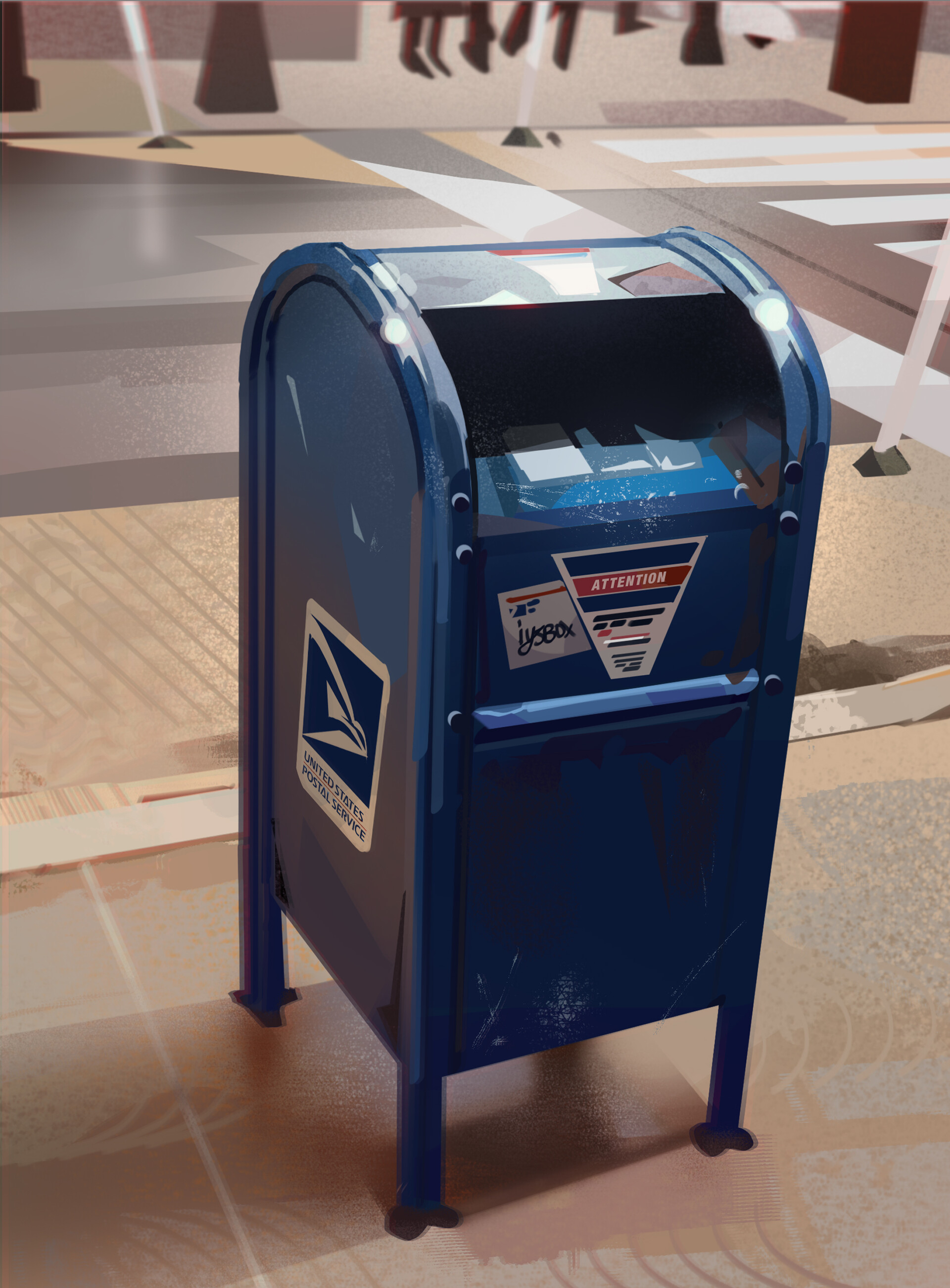 ArtStation - Mailbox