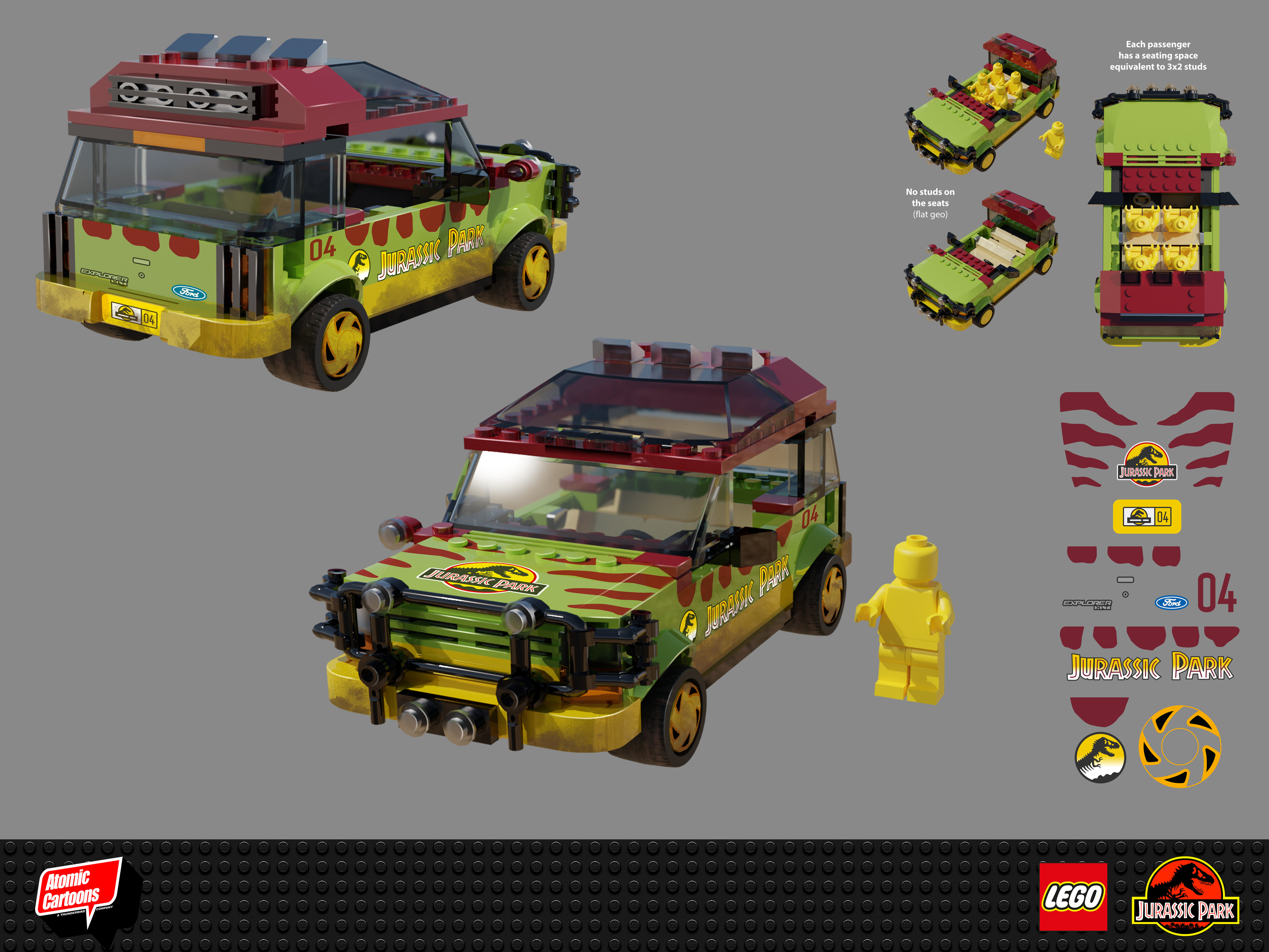 Tour Jeep (Blender, Photoshop)