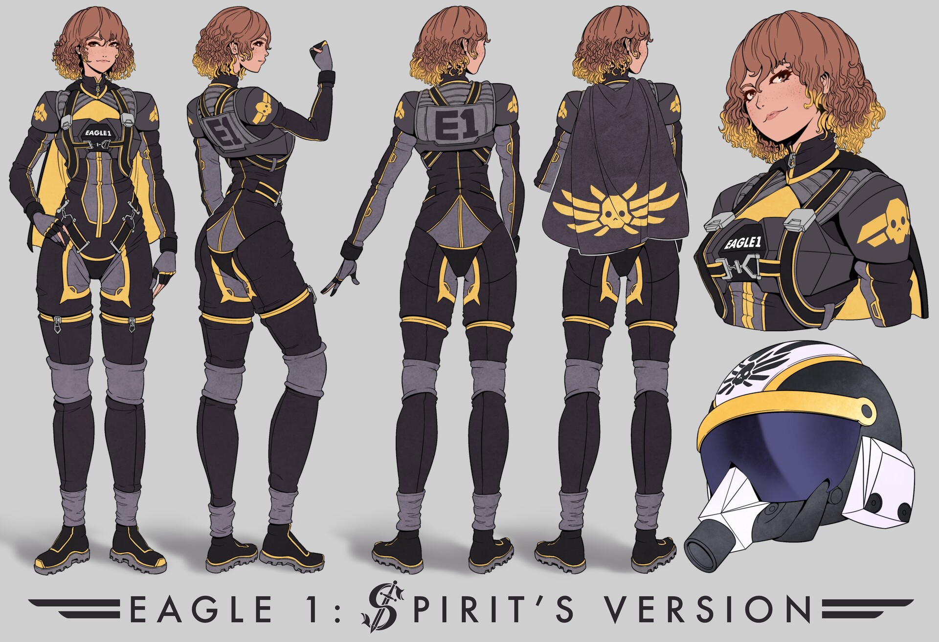 ArtStation Helldivers 2 Eagle 1 Character Fan Design