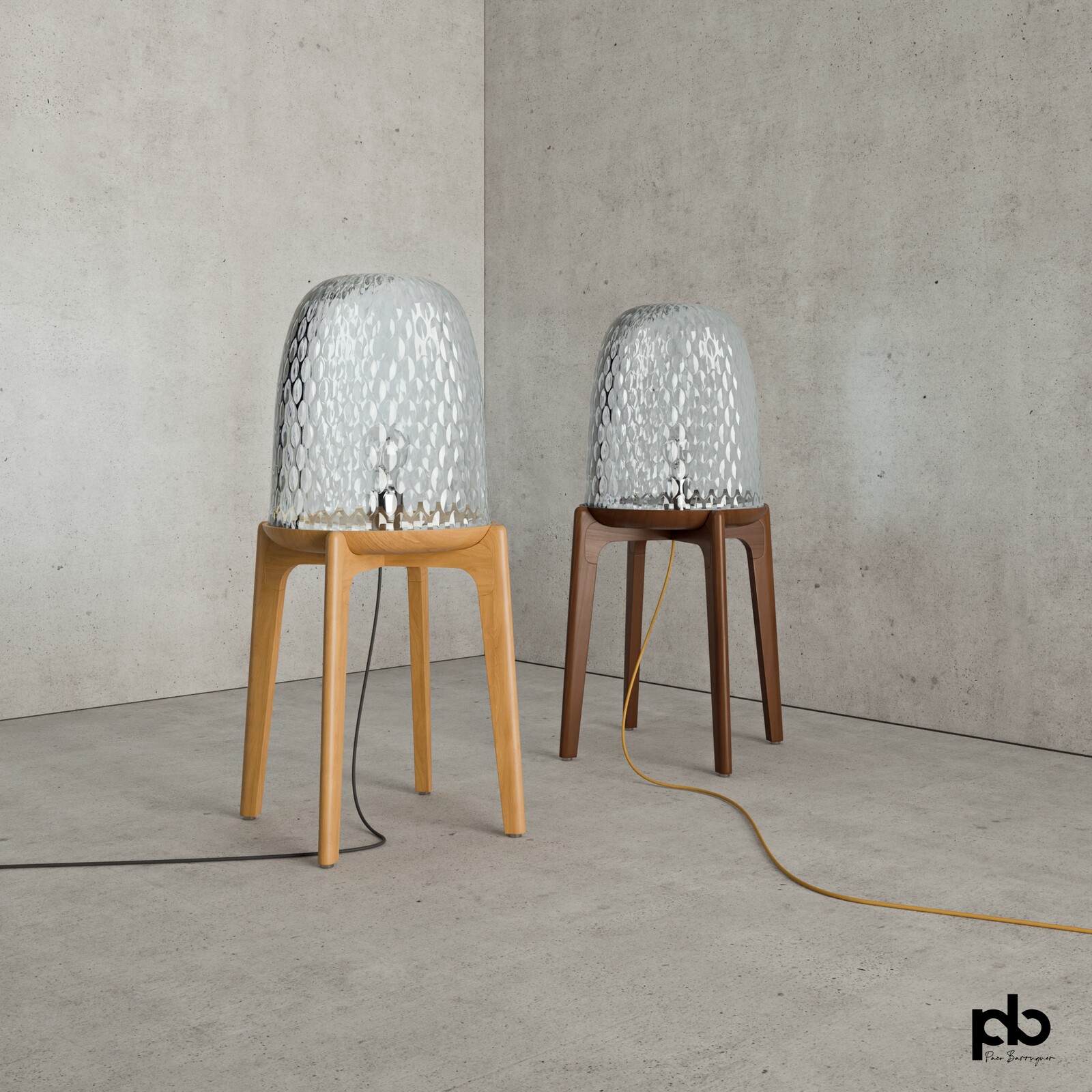 Table lamp Folia by Saint-Louis