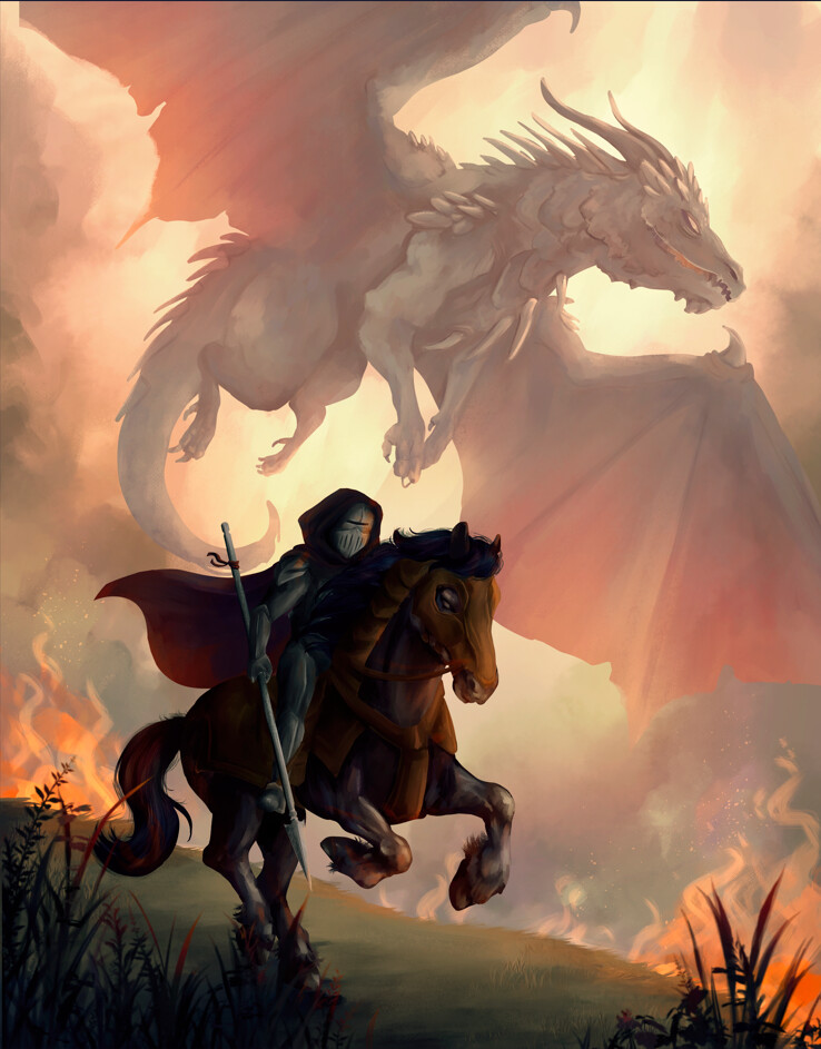 Dragon and Knights