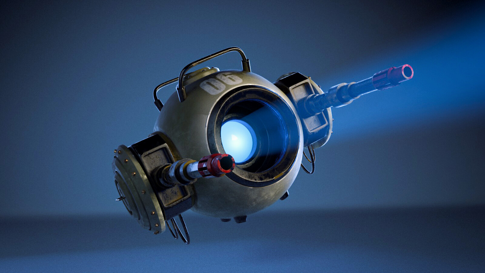 ArtStation - 3D Spherical Robot