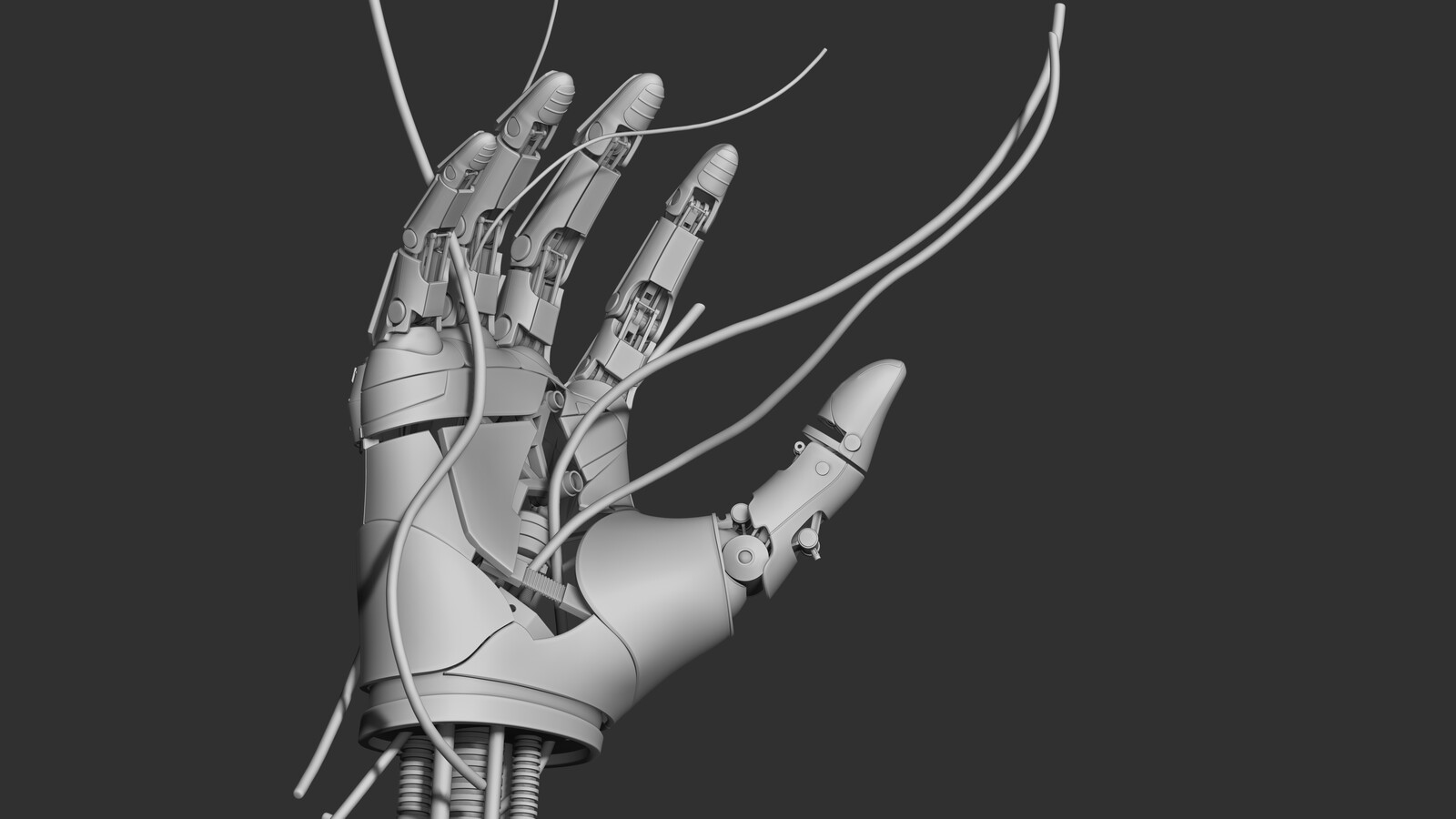 HAND OF THE VIGILANTE - HARD SURFACE ZBRUSH STUDY III