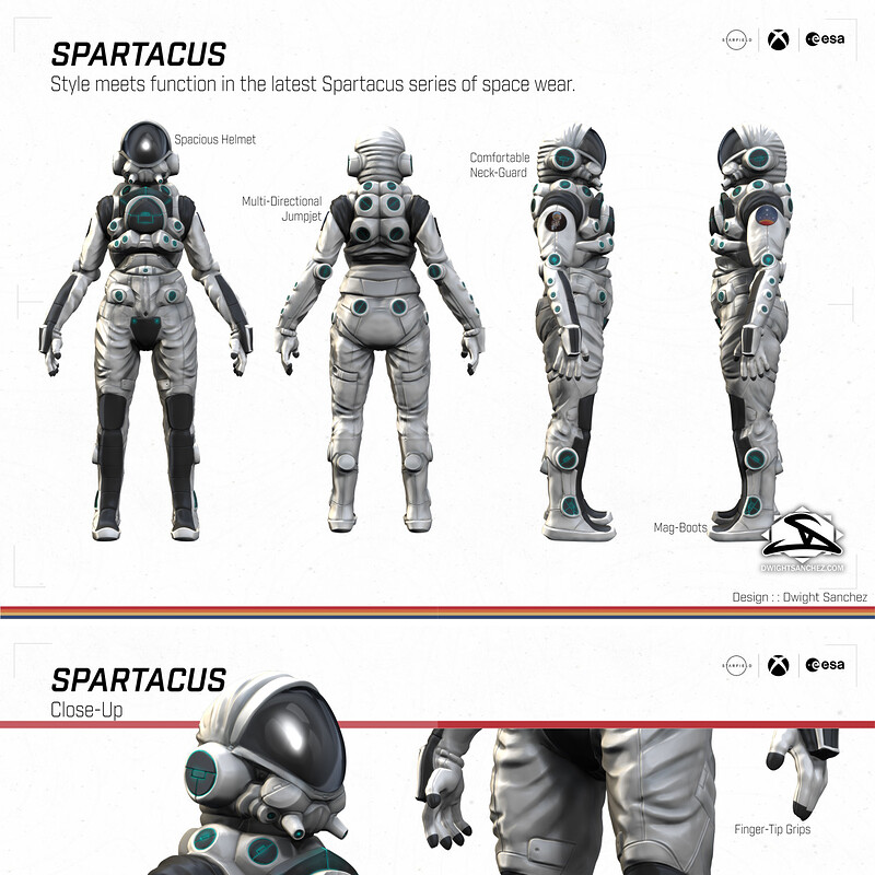 Starfield Spacesuit