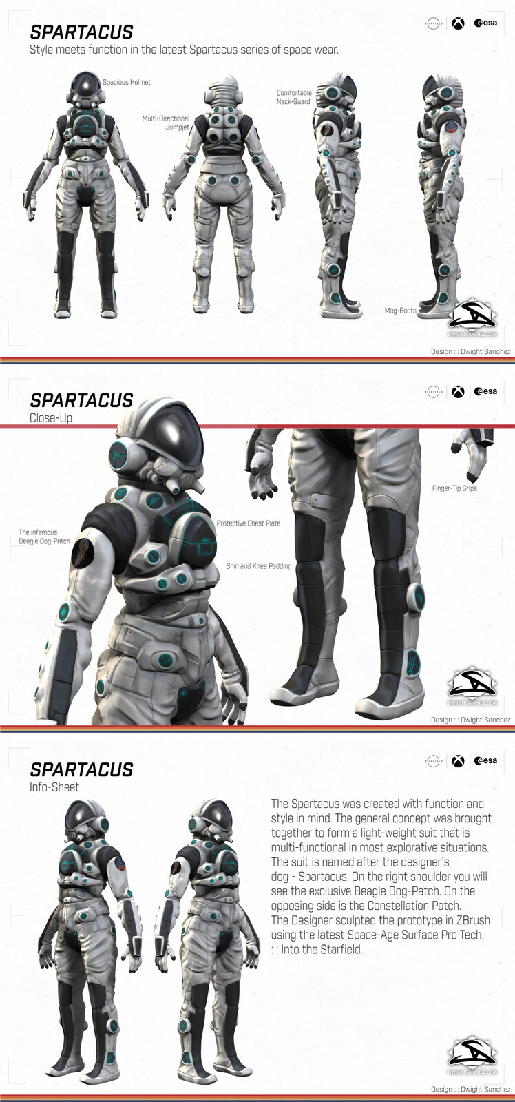 Starfield Spacesuit