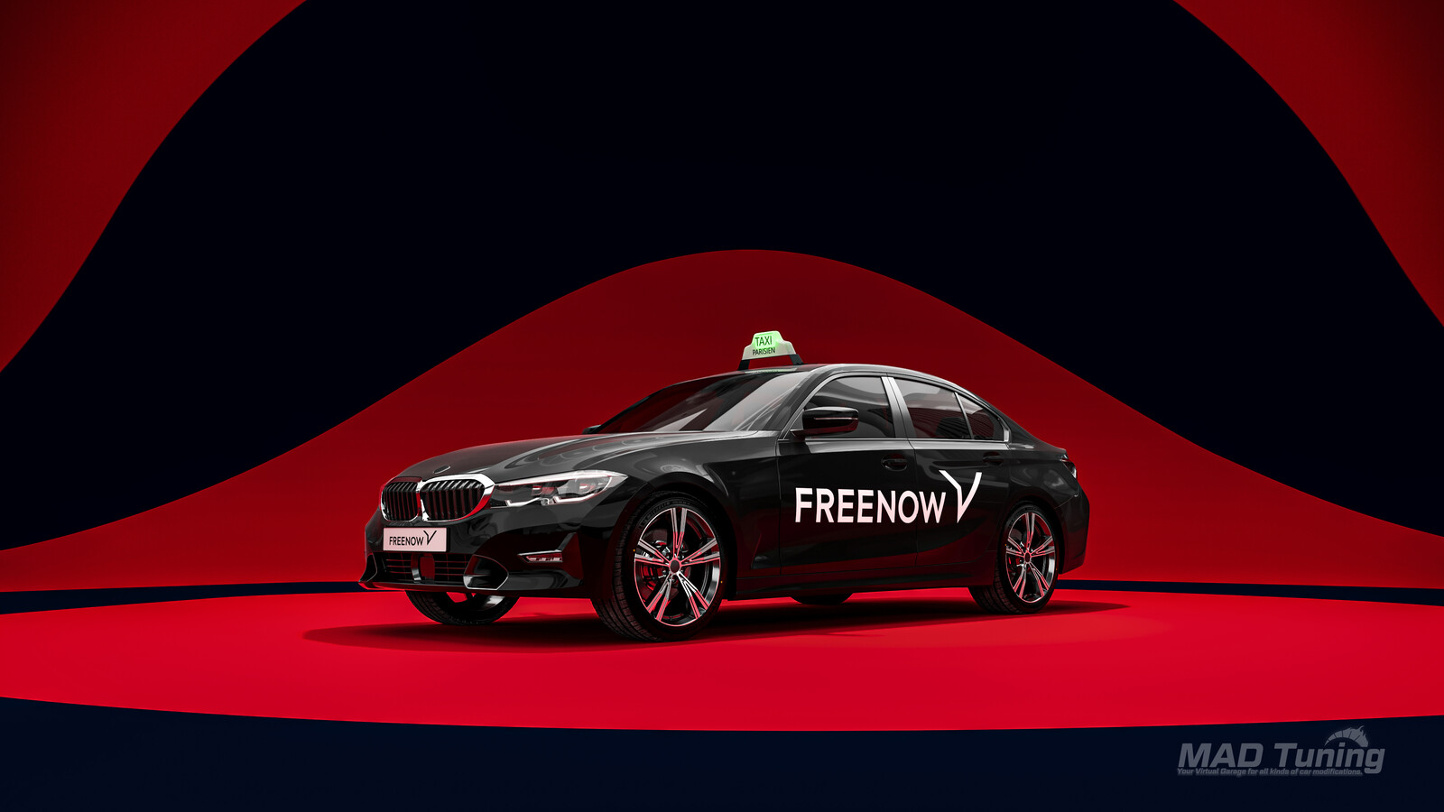 Commercial renders for FreeNow