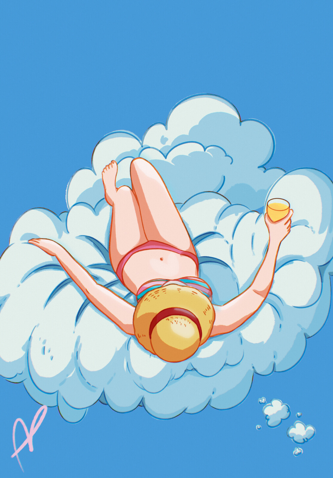 Lounging on a Cloud