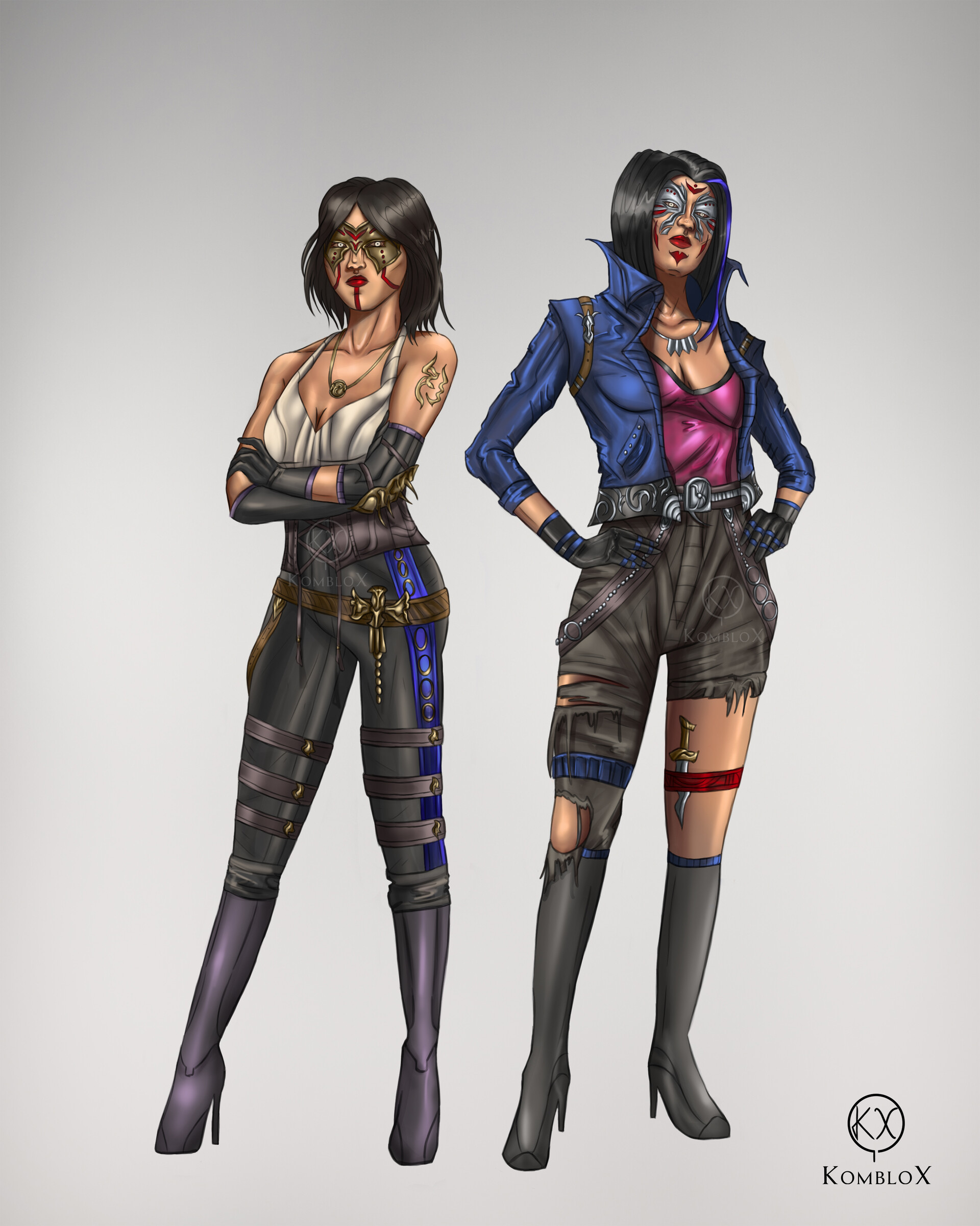 ArtStation Wynd Rayne MK Malibu comics 90s