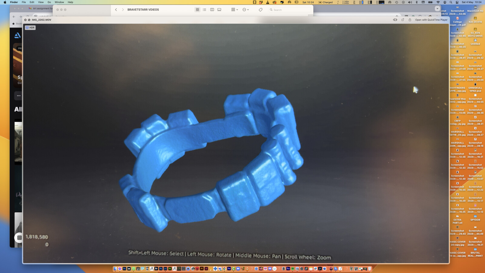 2. Scanning (Sprint 1):
    * Task: Capture 3D scans of the prototype model using appropriate scanning equipment and software.
    * Review: Check the quality of the scans and ensure they meet the required standards for further processing.
