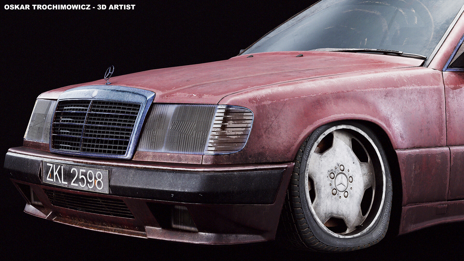 Oskar Trochimowicz - Mercedes Benz W124 Coupe