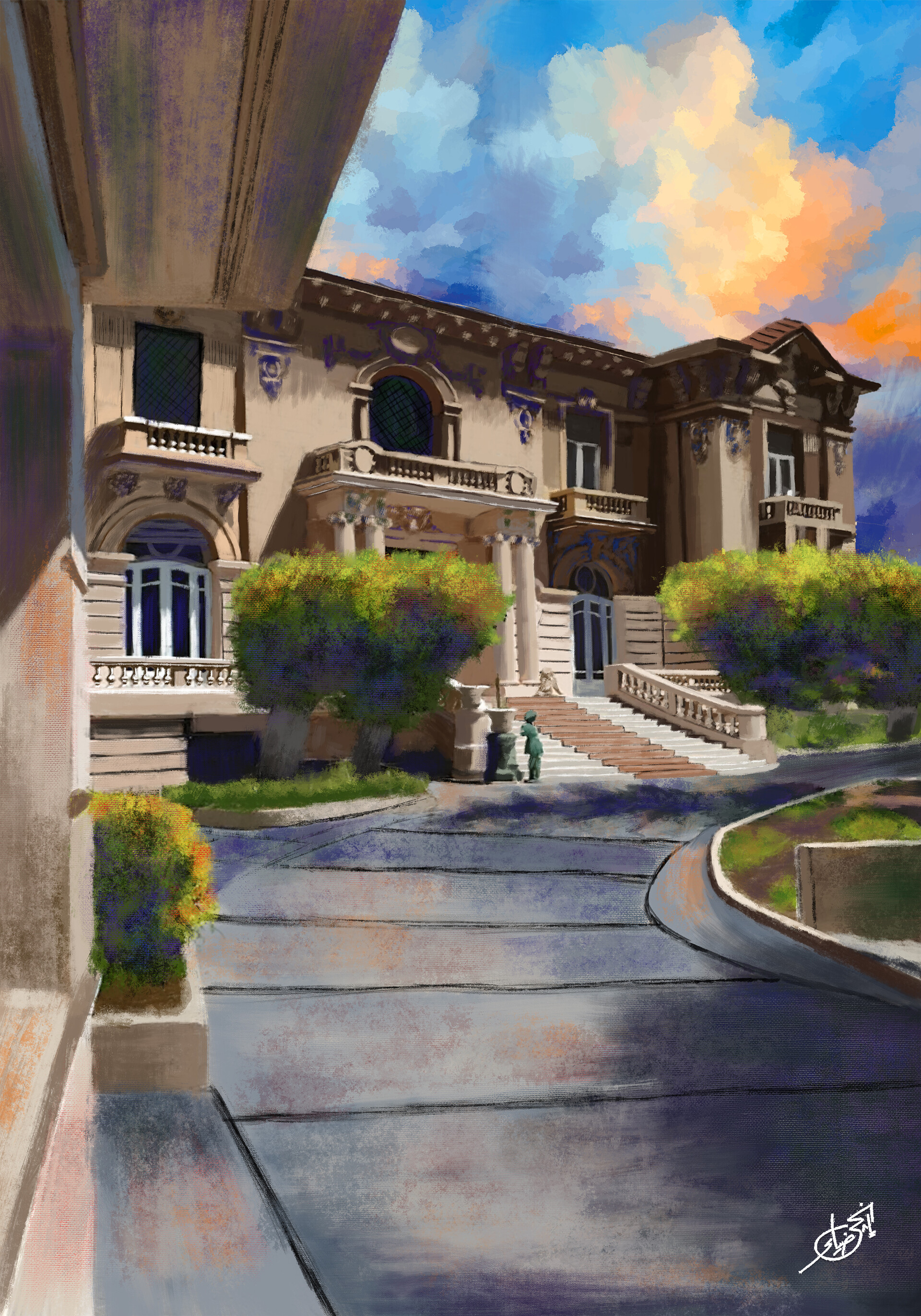 ArtStation - Faculty of Fine Arts, Alexandria University Building