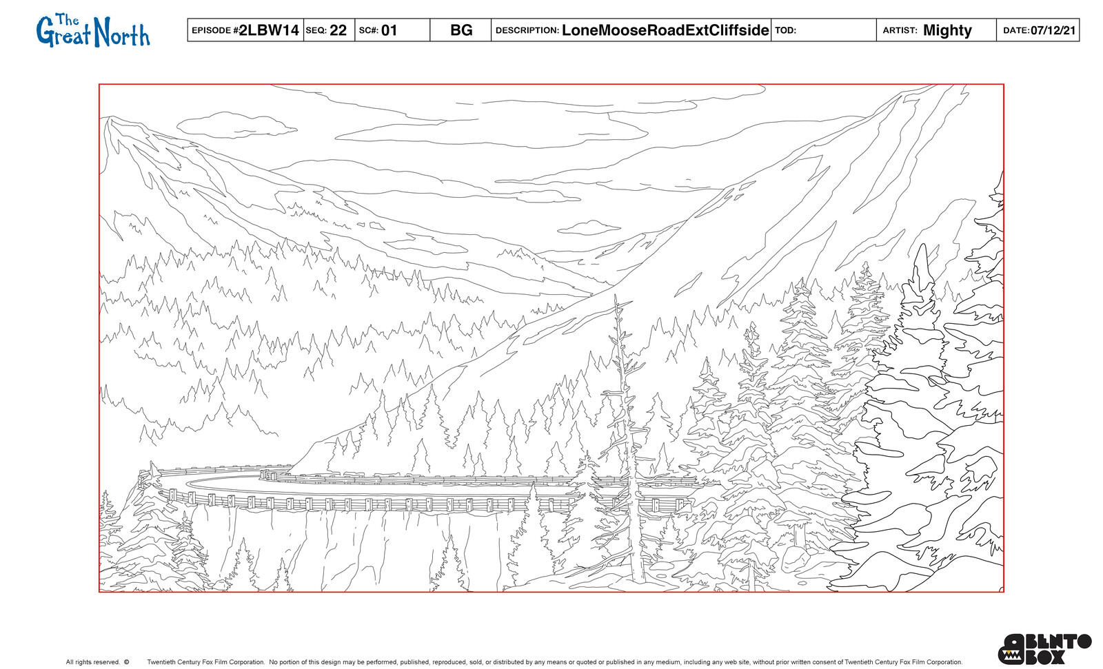Layout for The Great North 
