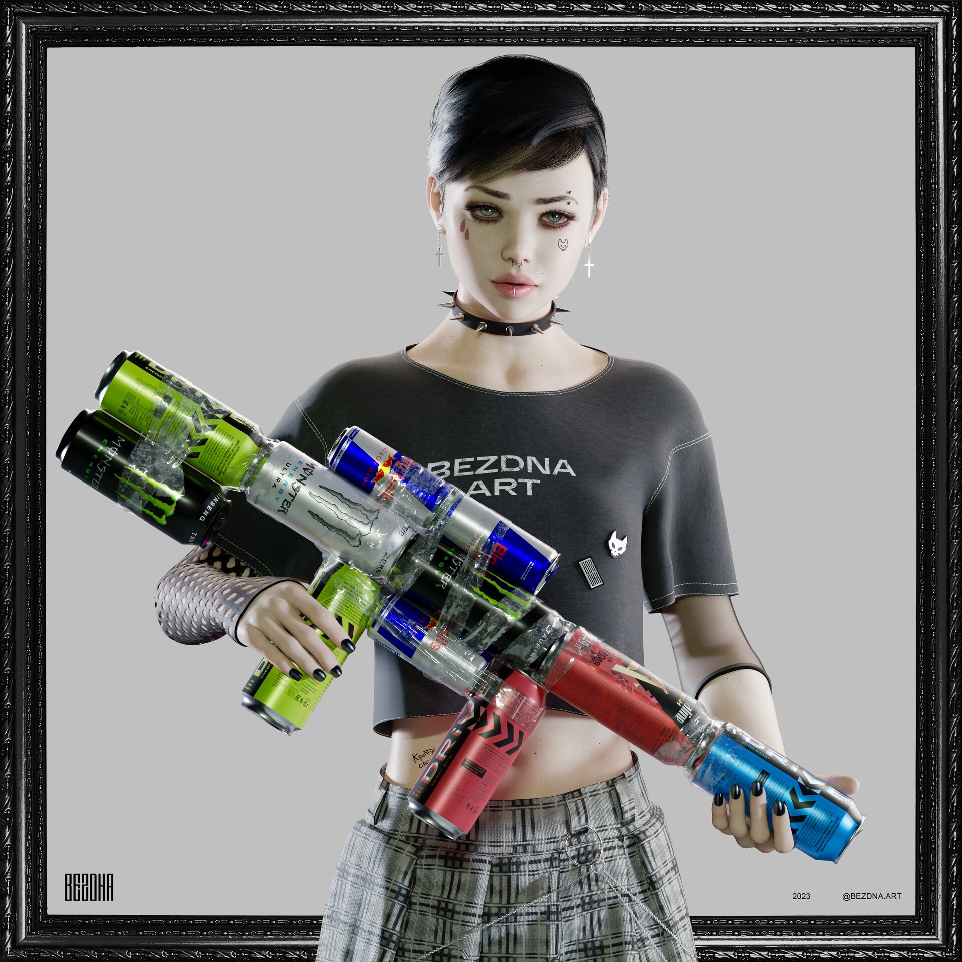 ArtStation - Altushka from Gosuslugi - 3D Character