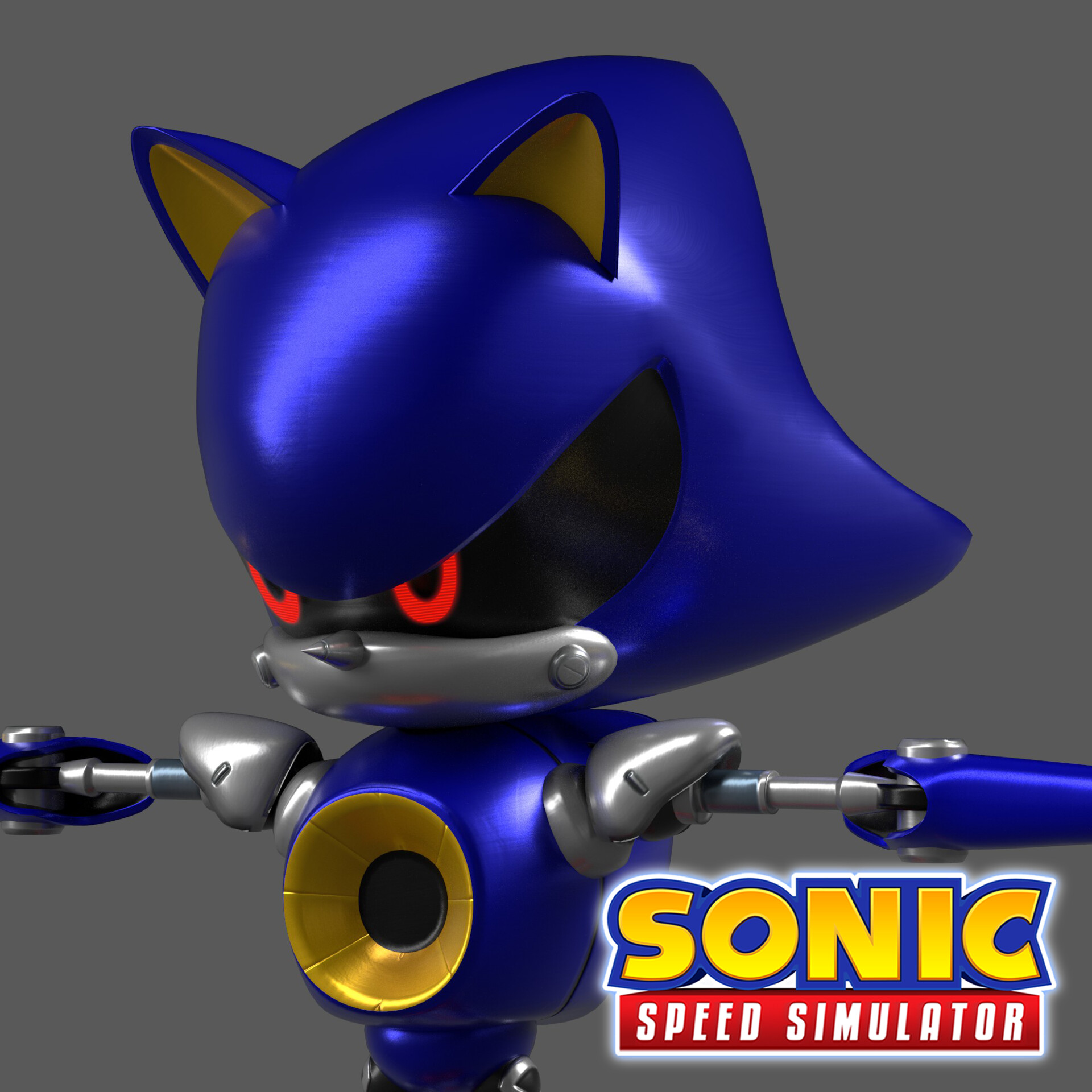 ArtStation Metal Sonic Sonic Speed Simulator