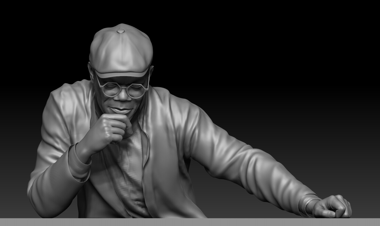 Jacket and expression nicely sculpted