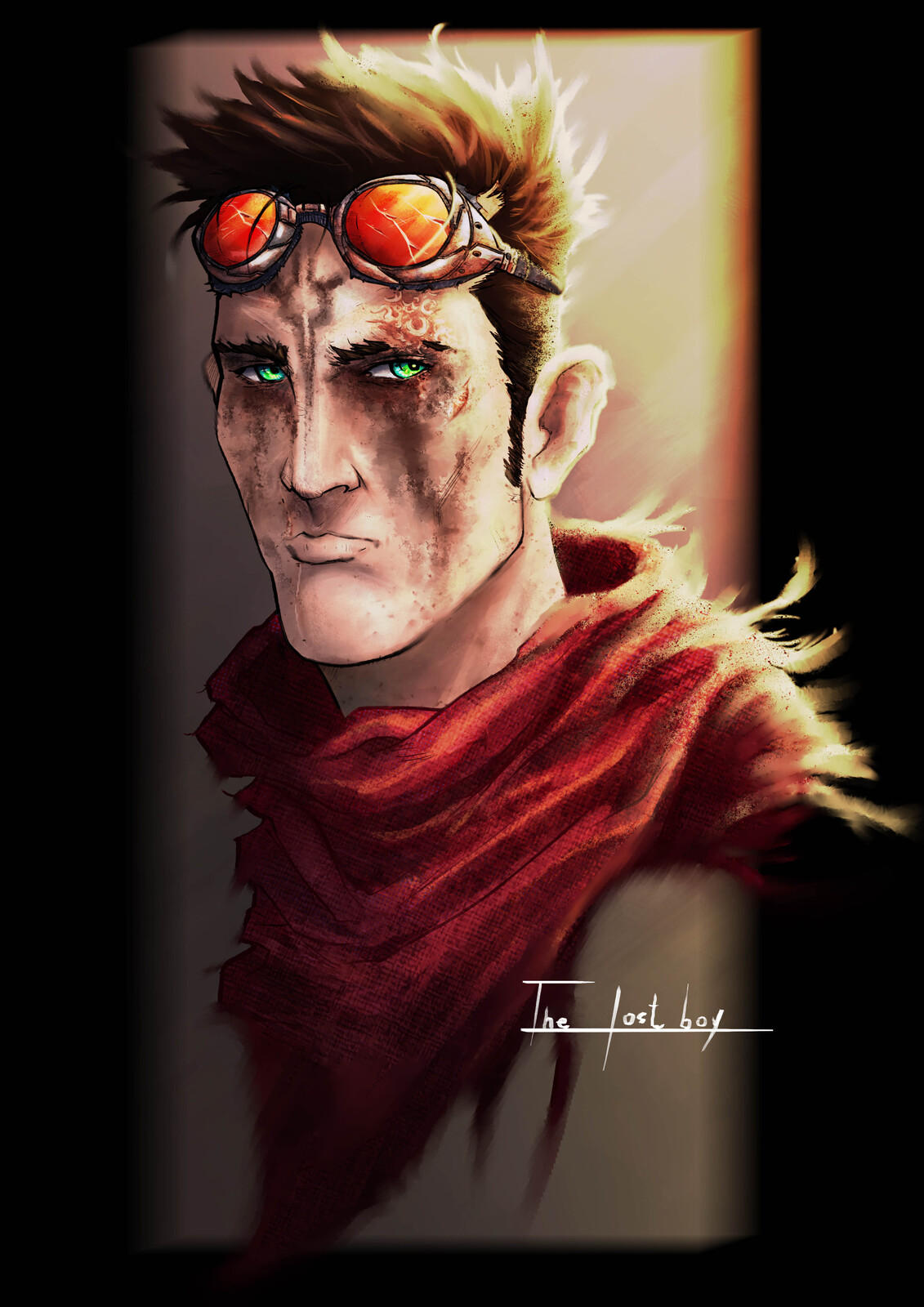 the LOST BOY portrait
