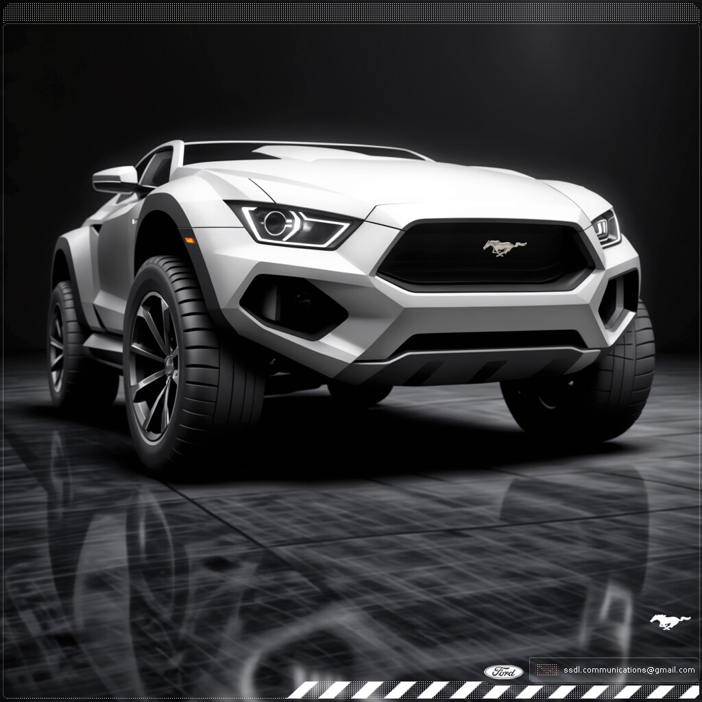 ArtStation - Ford Mustang Car concept