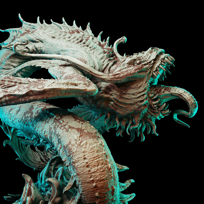 Rowlgonnoth DeepSea Monster