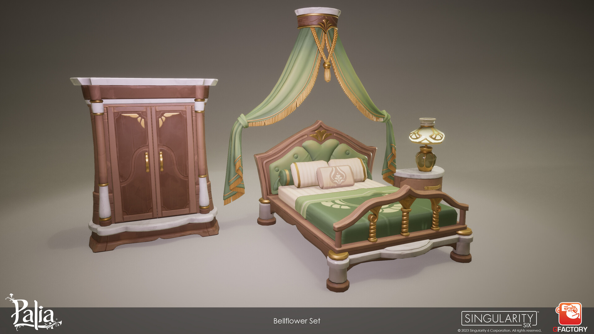 Mylène Lelièvre Palia Furniture Bellfower Set