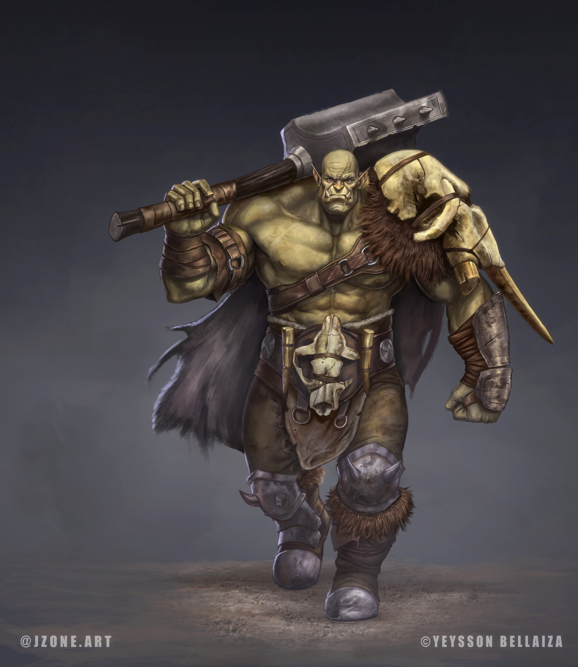 ArtStation - Orc Warrior