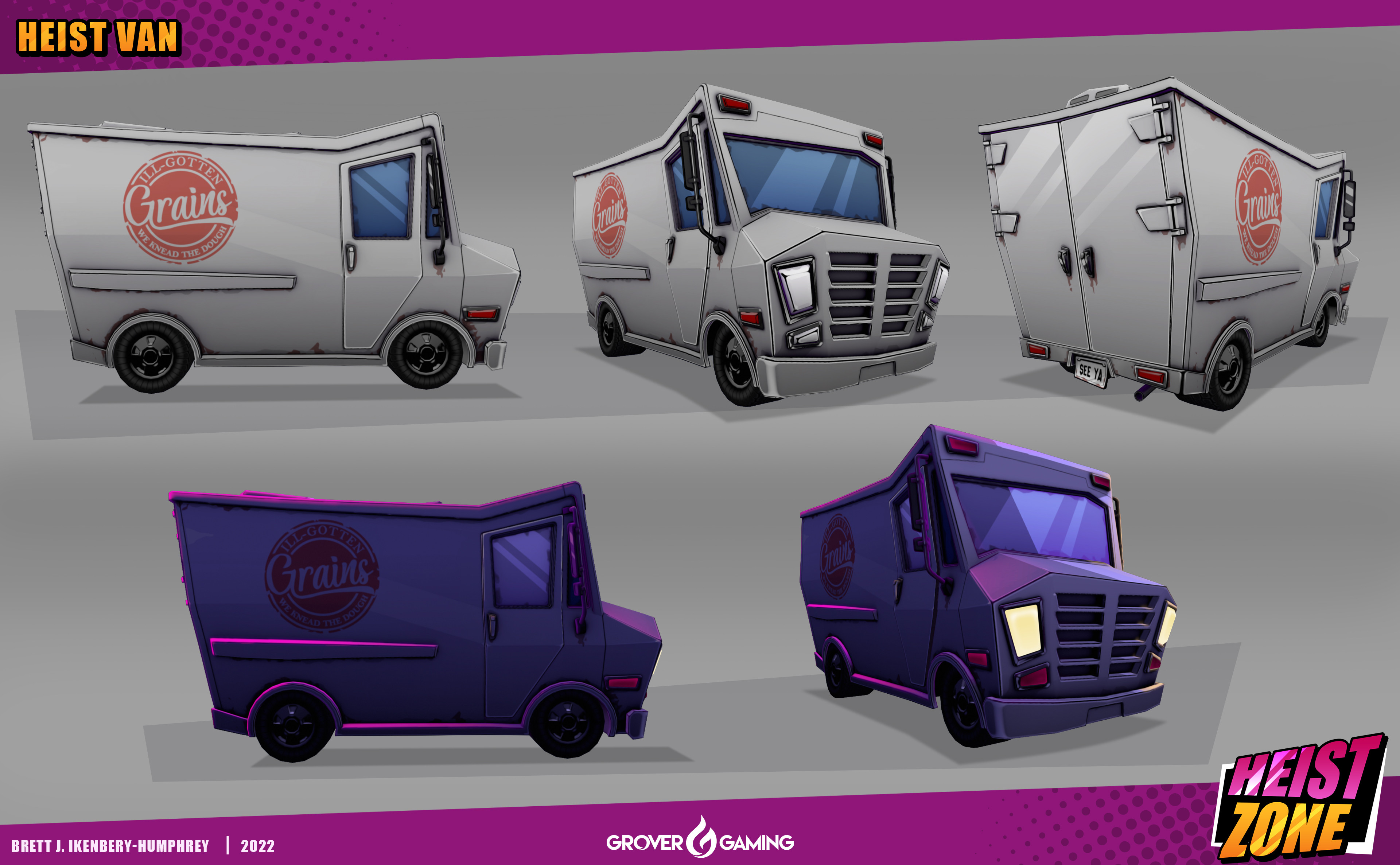 3d Model and hand painted textures
