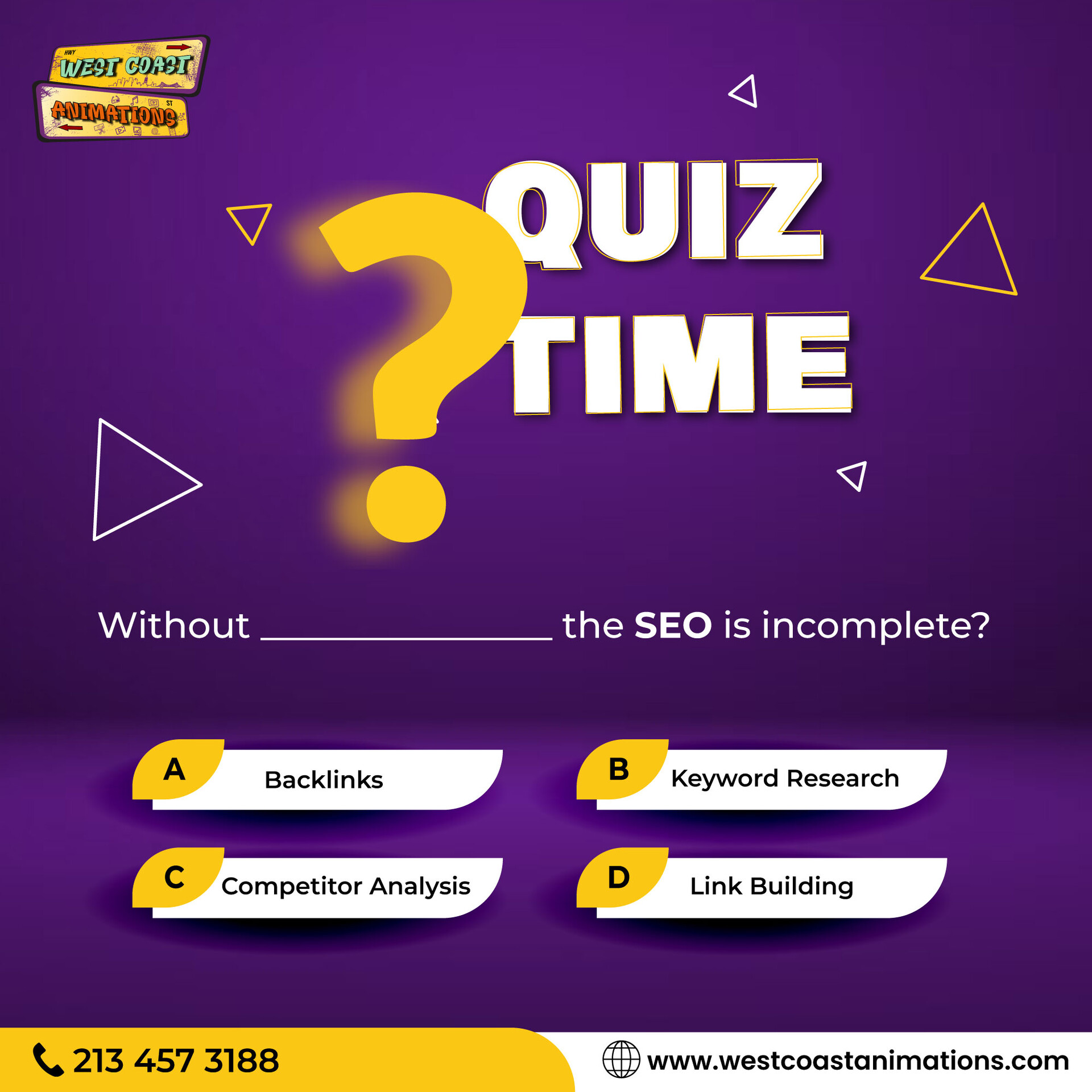 Westcoast Animations - Unlock Your Creativity with WestCoast Animations!