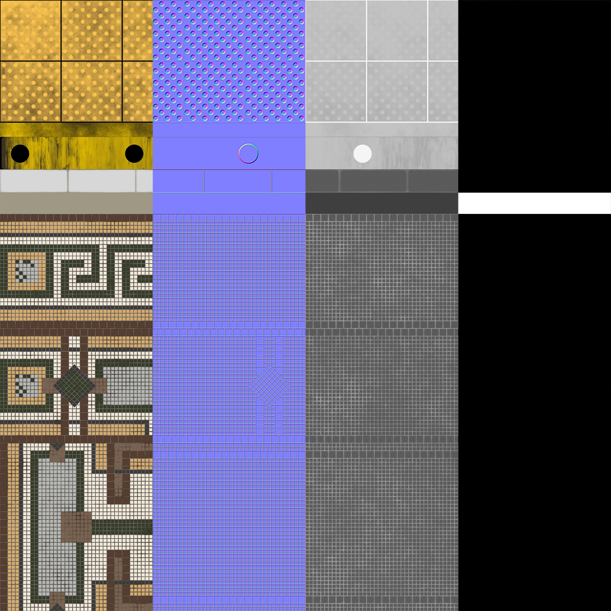 Procedural Trim Sheet Flat