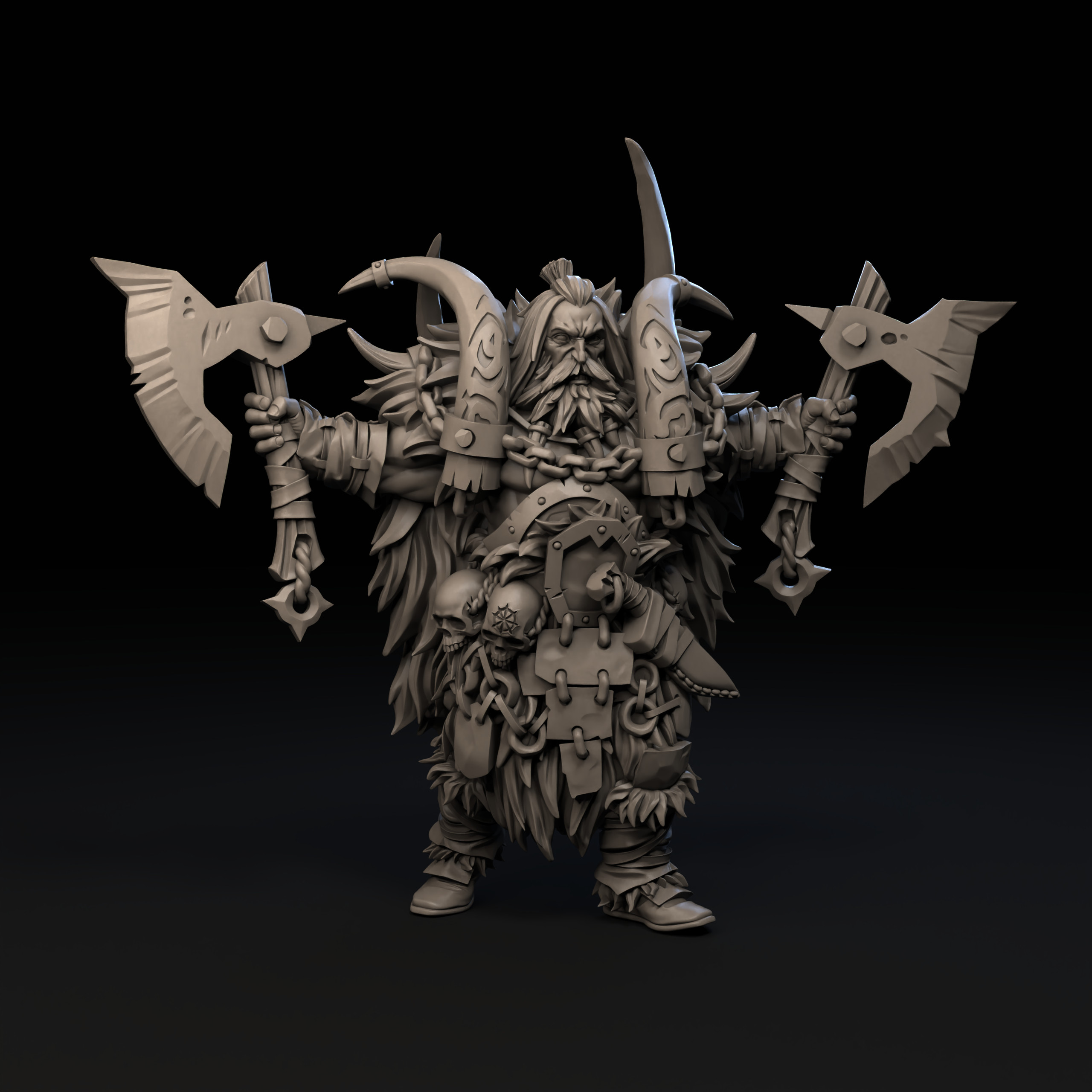 web限定アイテム ArtStation - Barbarian chieftain 靴