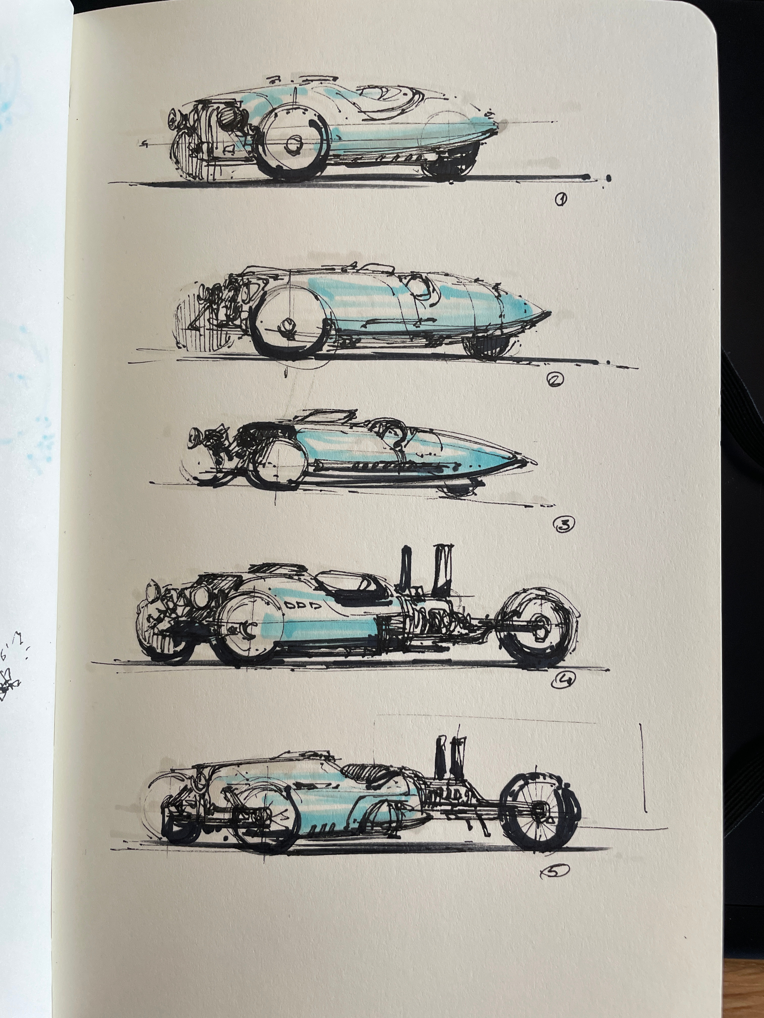 Vehicle Sketches