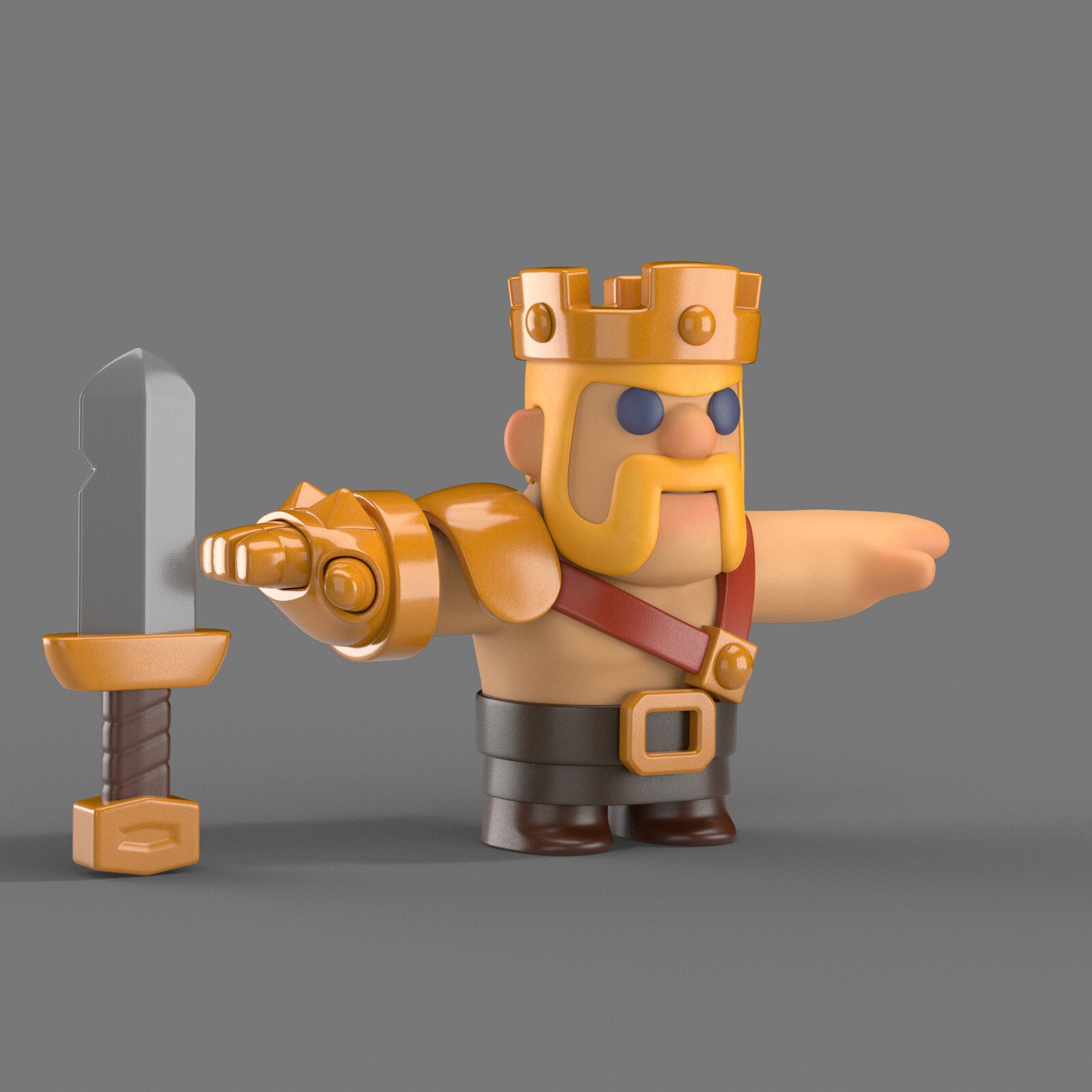 Barbarian King Character