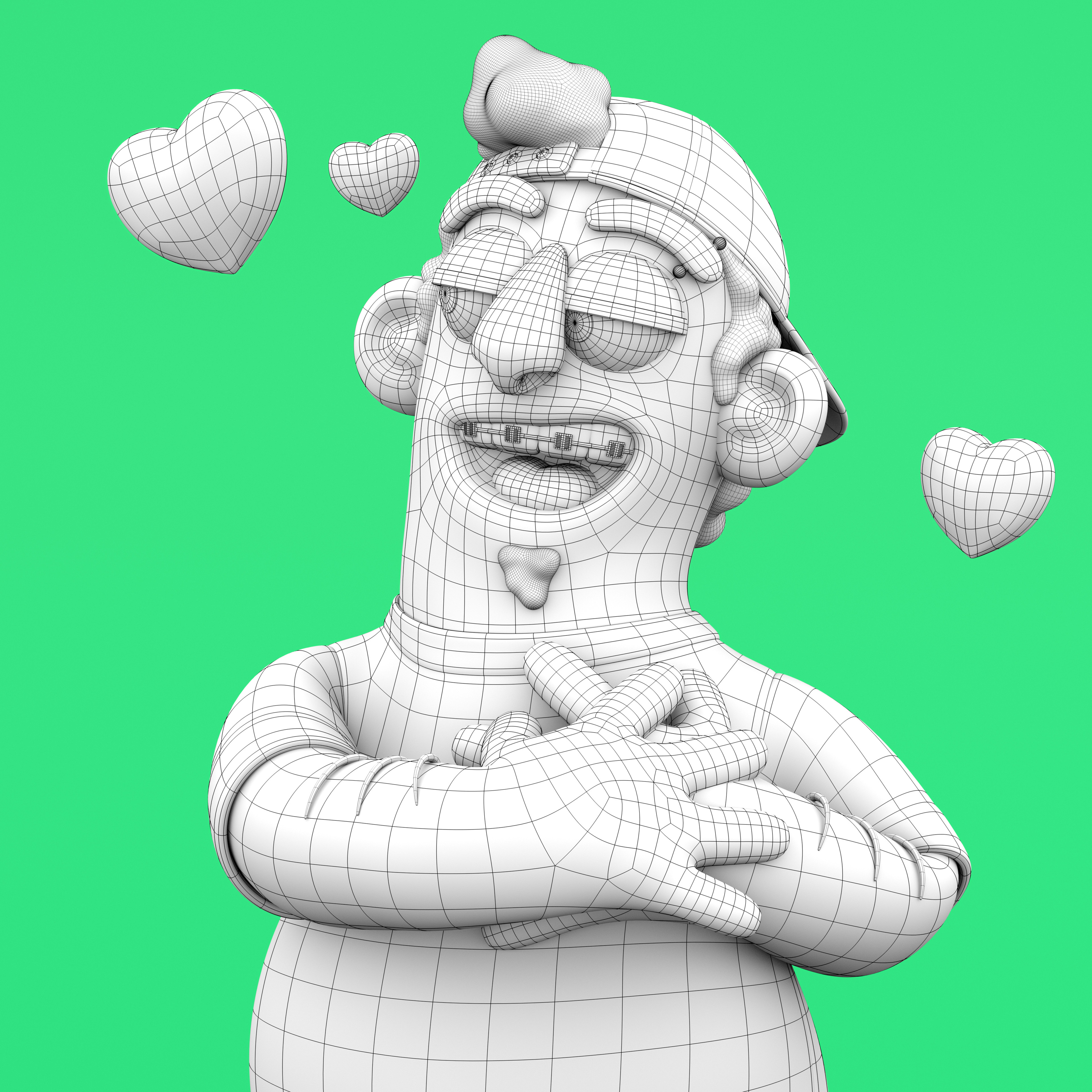 4K Wireframe