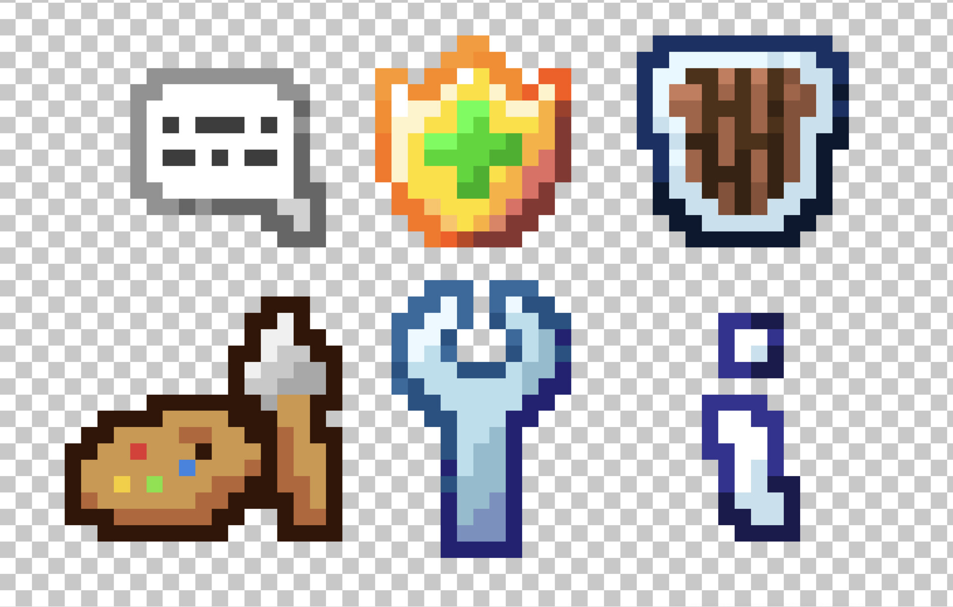ArtStation - Some random icons for server