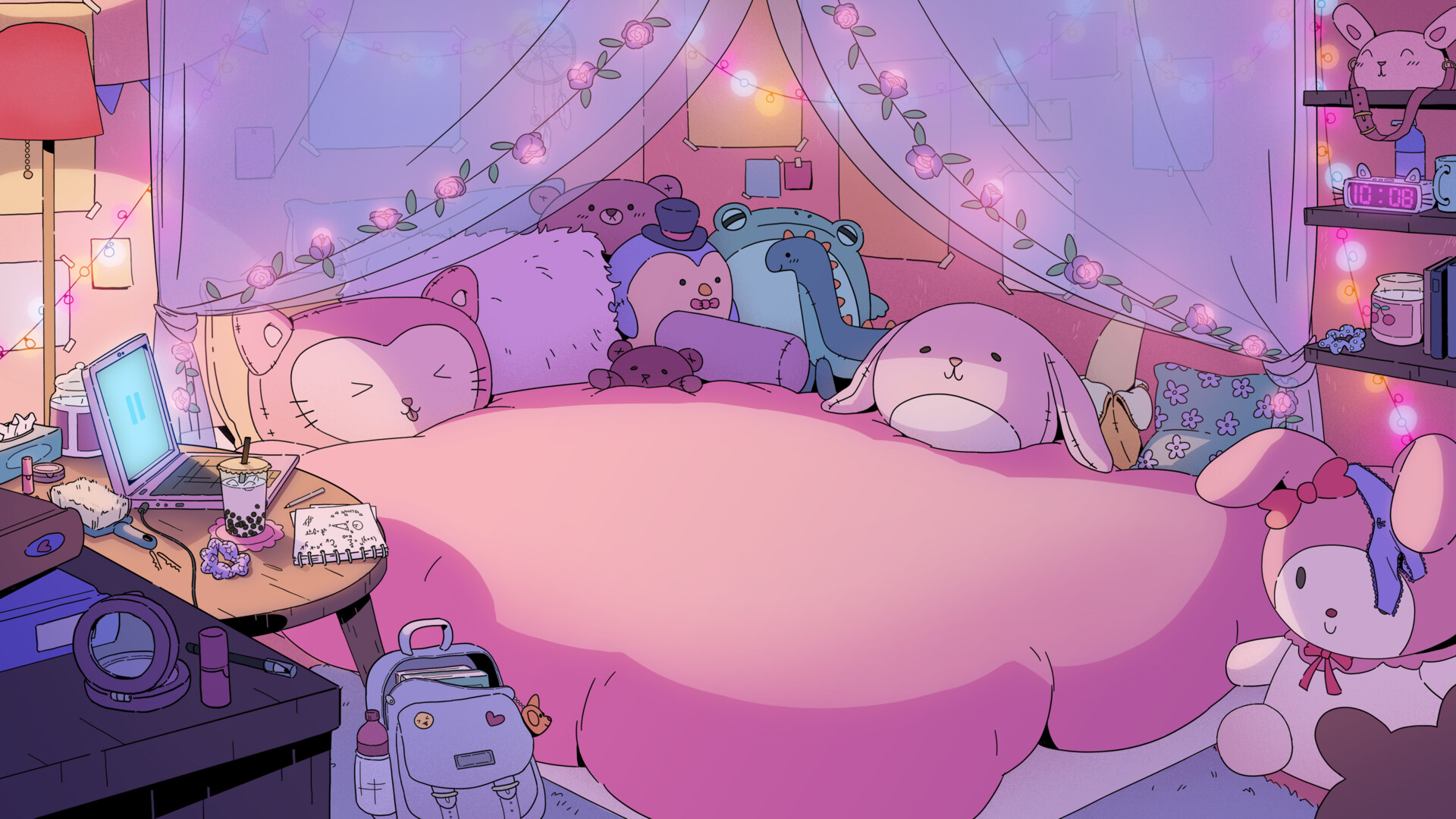 ArtStation - Plushie bedroom design