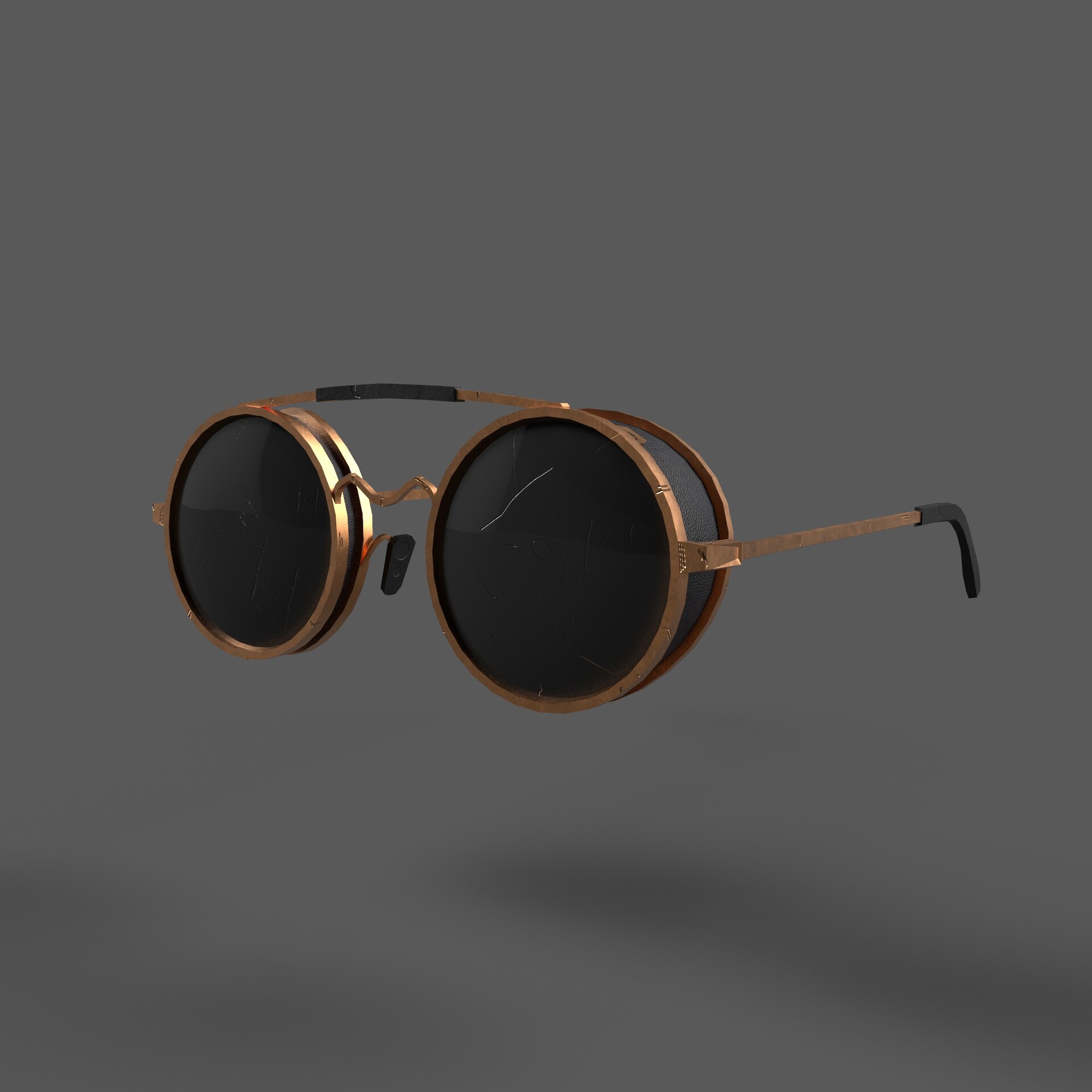 ArtStation - SteamPunk Glasses