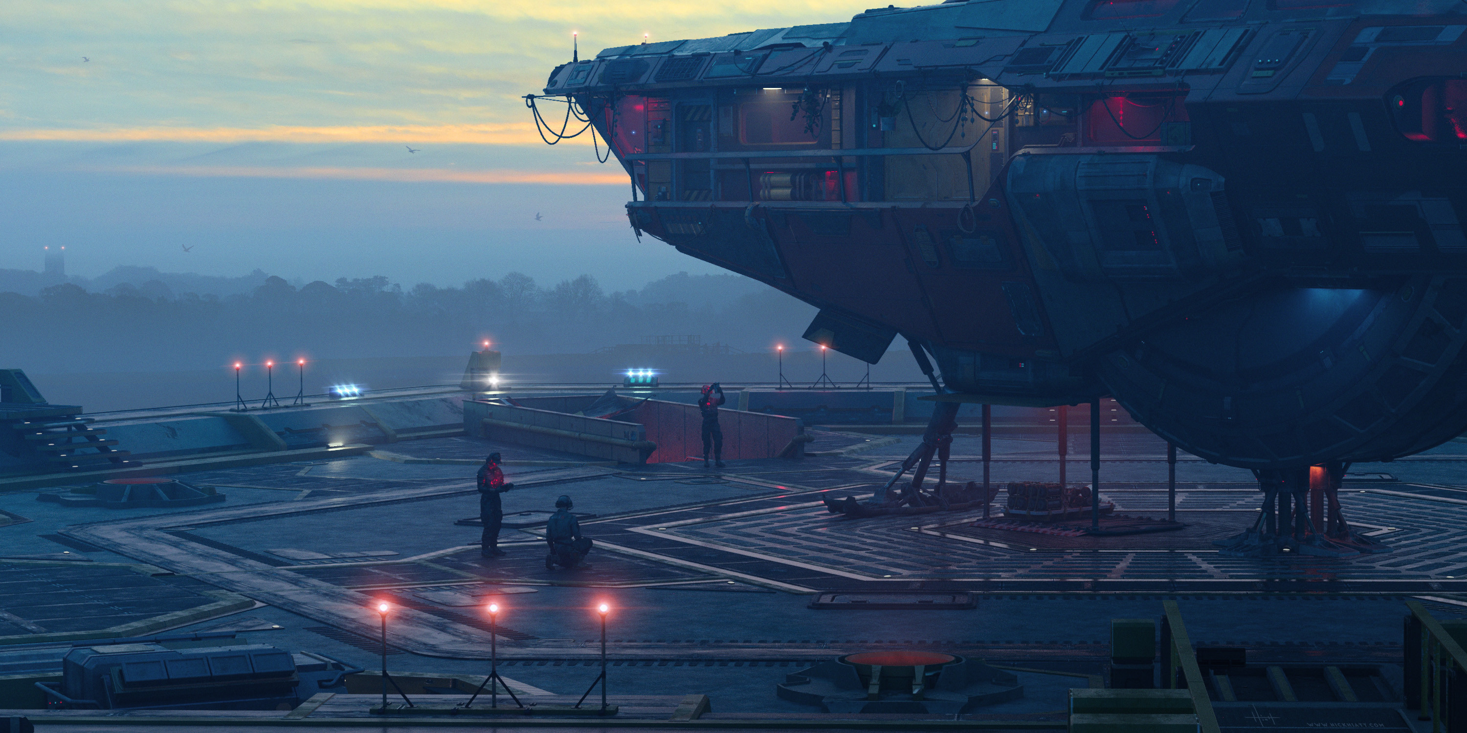 Exploring what this set looks like in a Dusk lighting environment. 