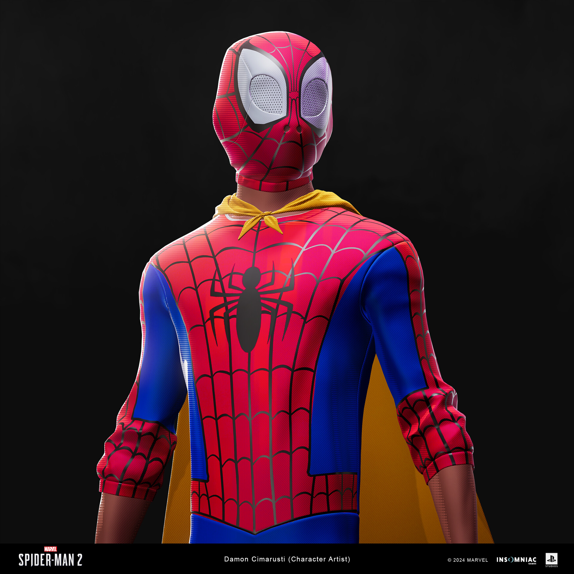 ArtStation Marvel s Spider Man 2 Into The Spider Verse SB Suit